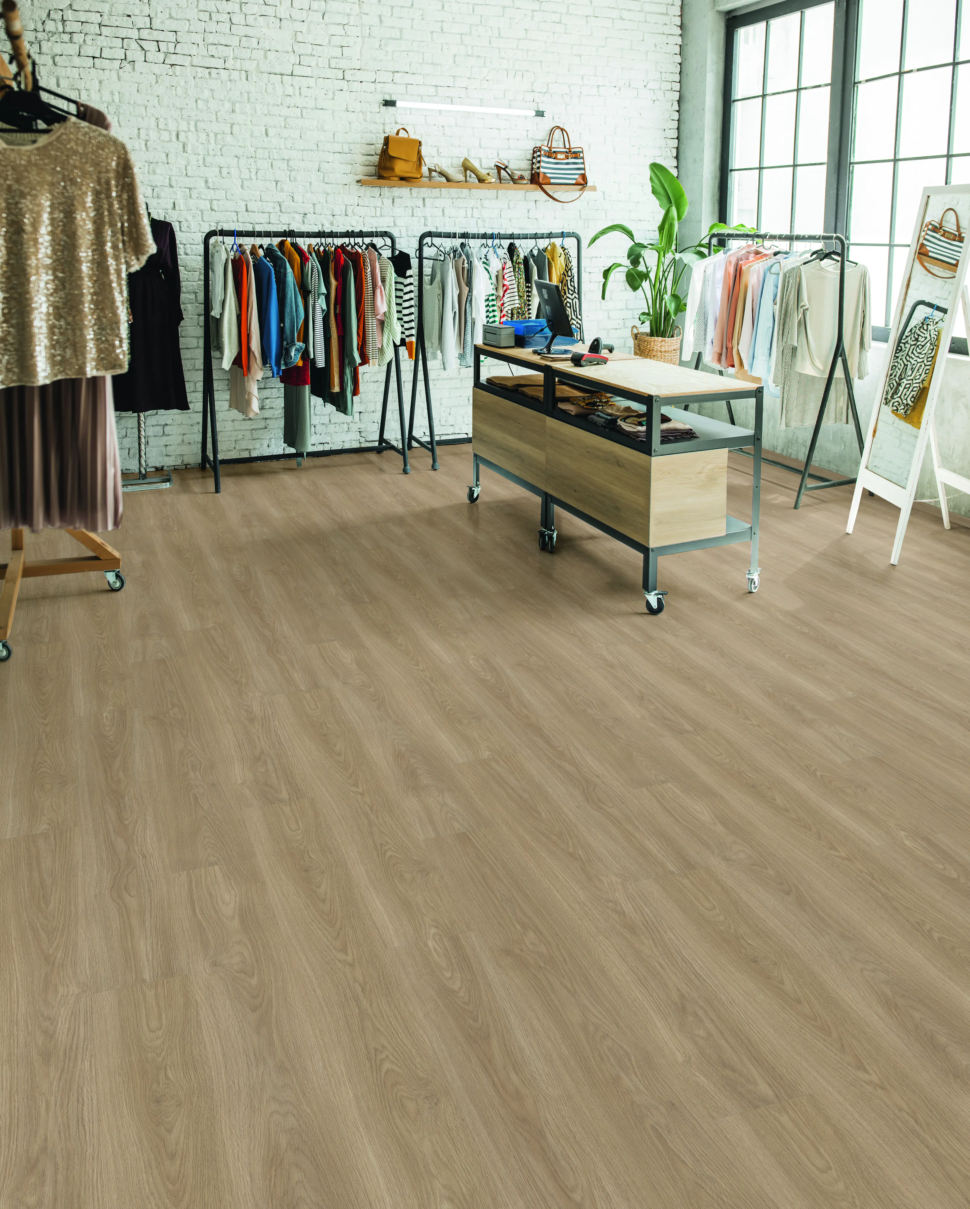 Kronoflooring Vinylboden mit Trittschalldämmung Musket Hawker Oak