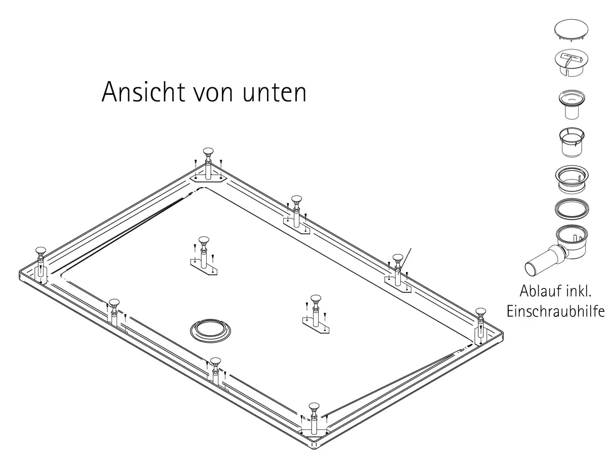 Schulte Duschwanne Sanitär-Acryl 90 x 140 cm alpinweiß