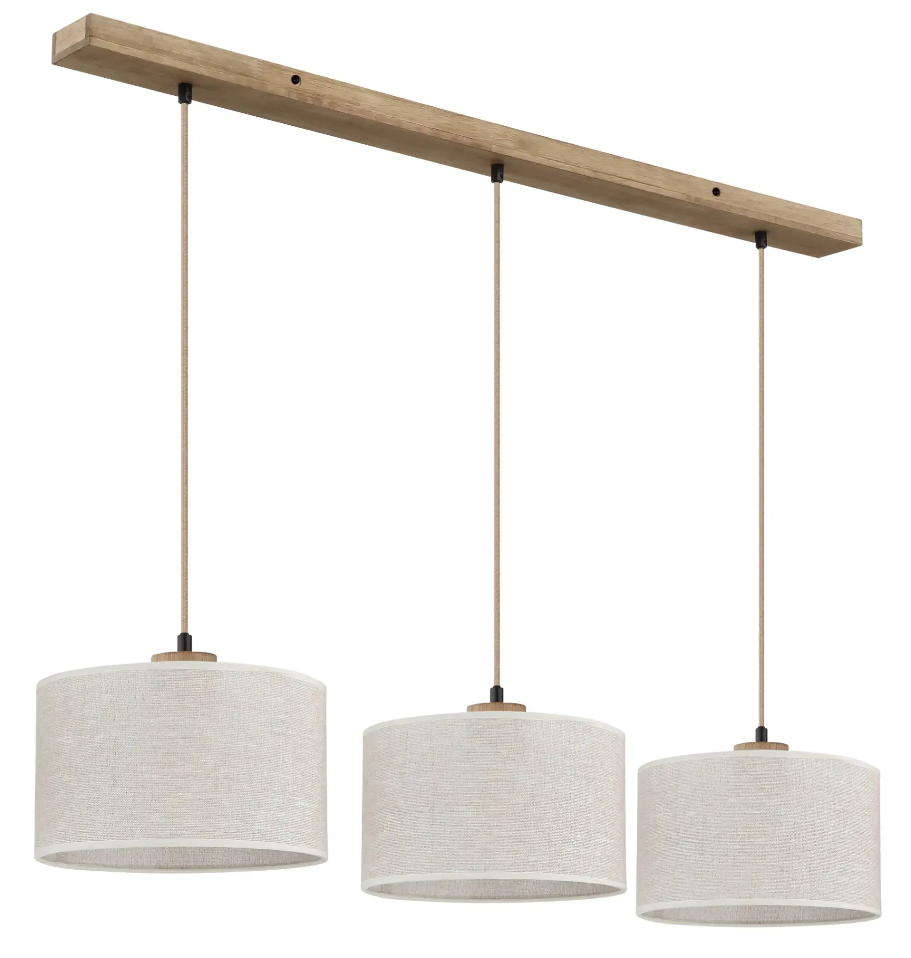 Globo Hängeleuchte Jule 100 x 25 cm 3xE27 weiß
