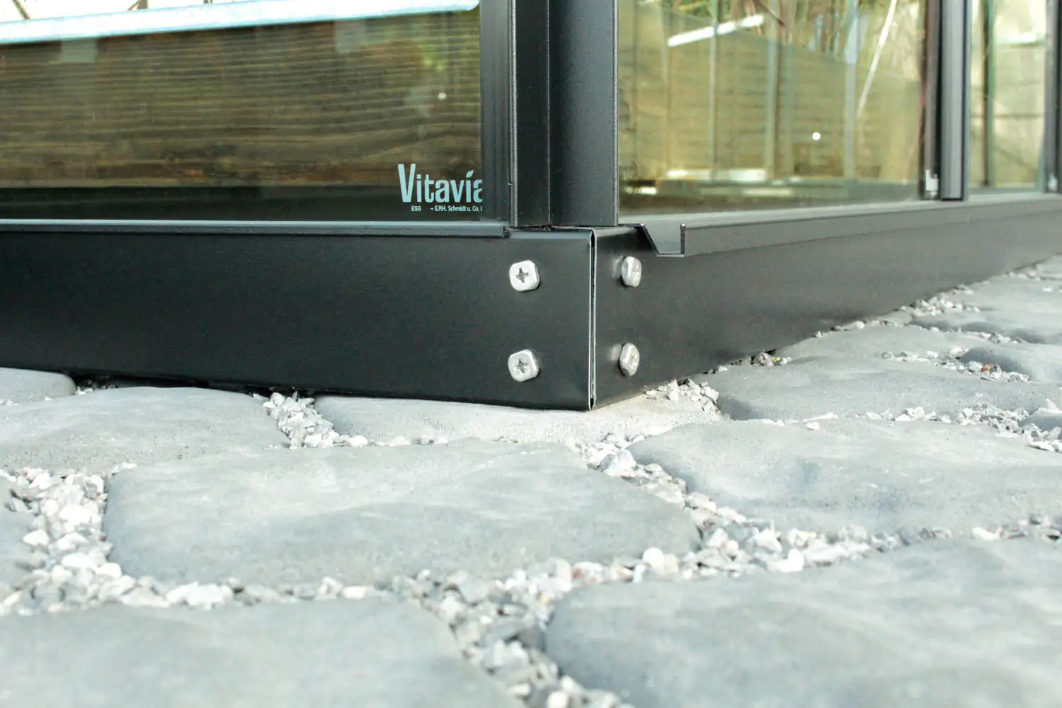 Vitavia Fundamentrahmen 9900 254 x 379 cm schwarz 6 cm hoch Vitavia Fundamentrahmen 9900 254 x 379 cm schwarz 6 cm hoch