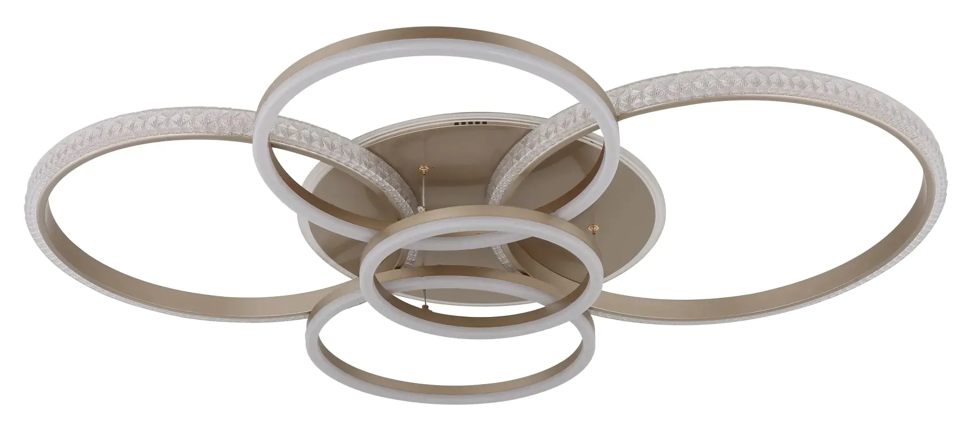 Globo LED-Deckenleuchte LORELEI champagnerfarben Globo LED-Deckenleuchte LORELEI champagnerfarben