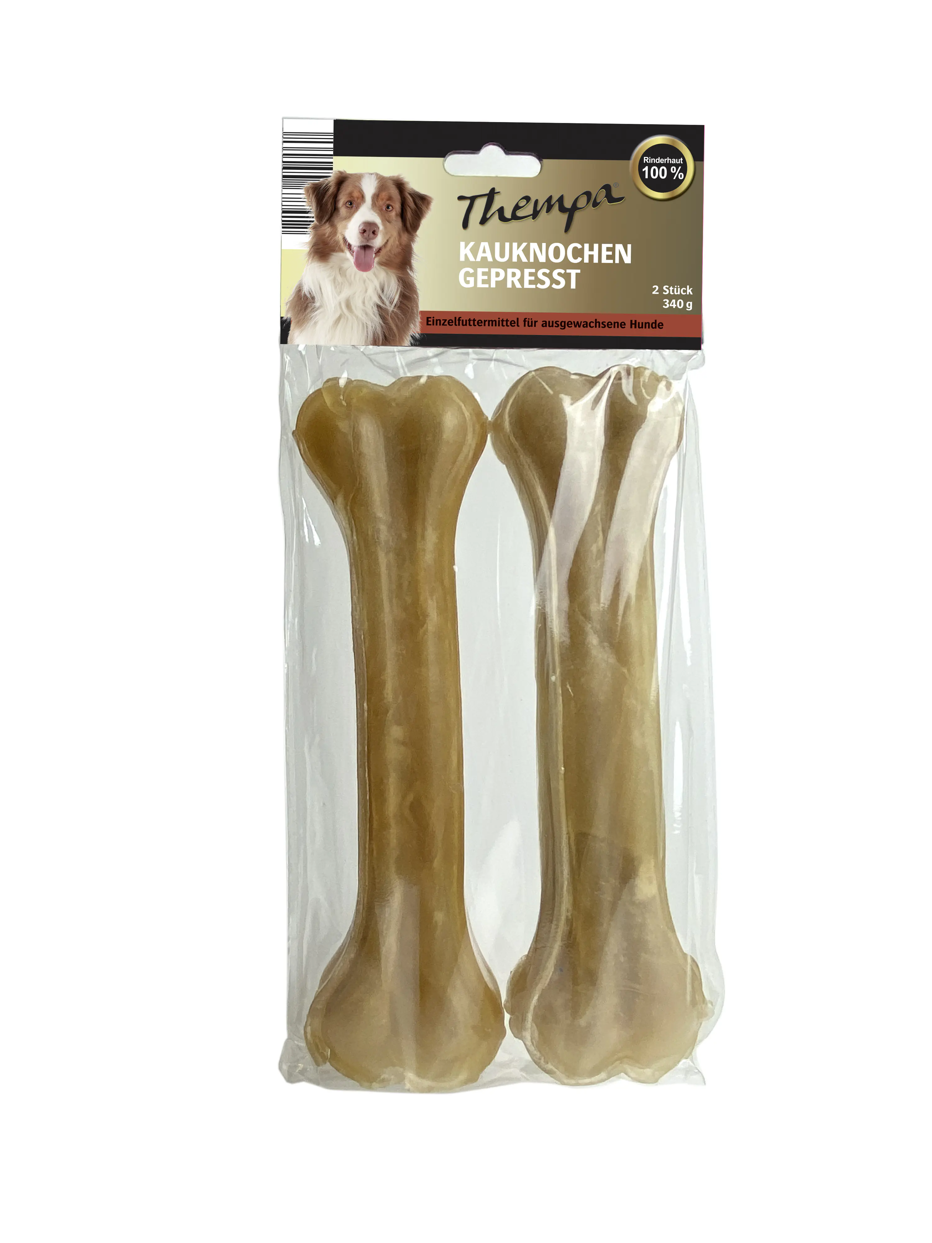 Thempa Hundesnack Adult Kauknochen 340 g Rind Thempa Hundesnack Adult Kauknochen 340 g Rind