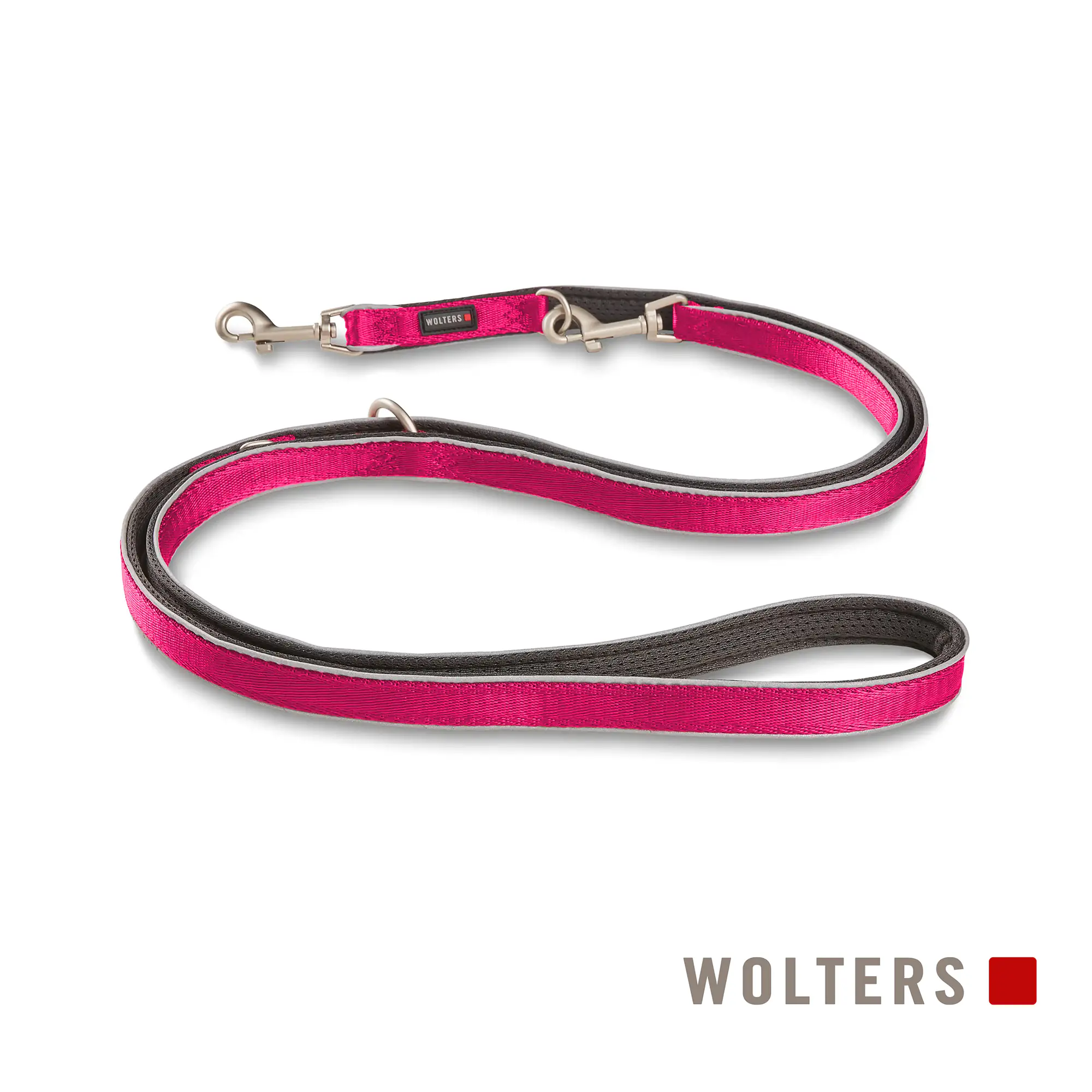 Wolters Hundeleine Active Pro Comfort magenta/anthrazit
