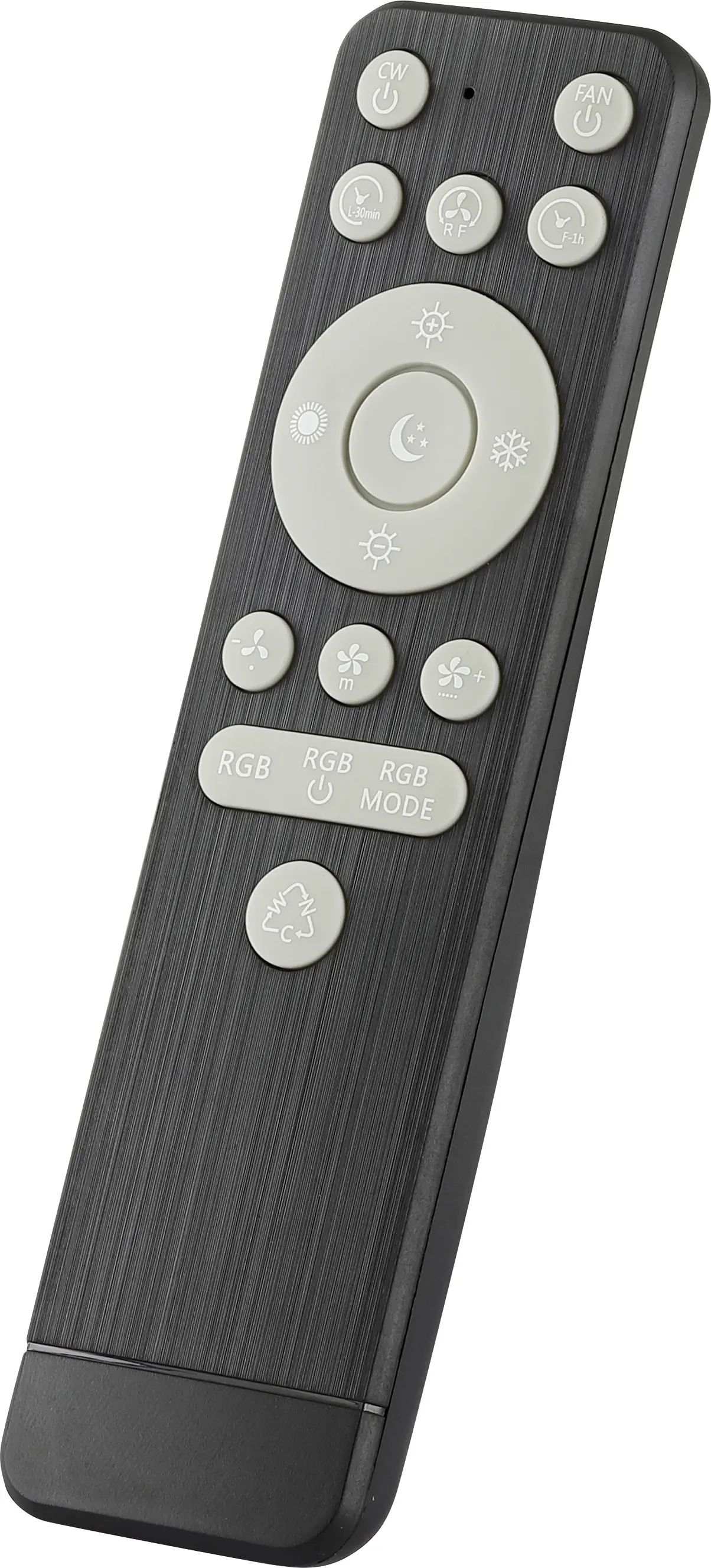 Brilliant LED Deckenleuchte mit Ventilator Gaiano Ø 48 cm 48 W schwarz