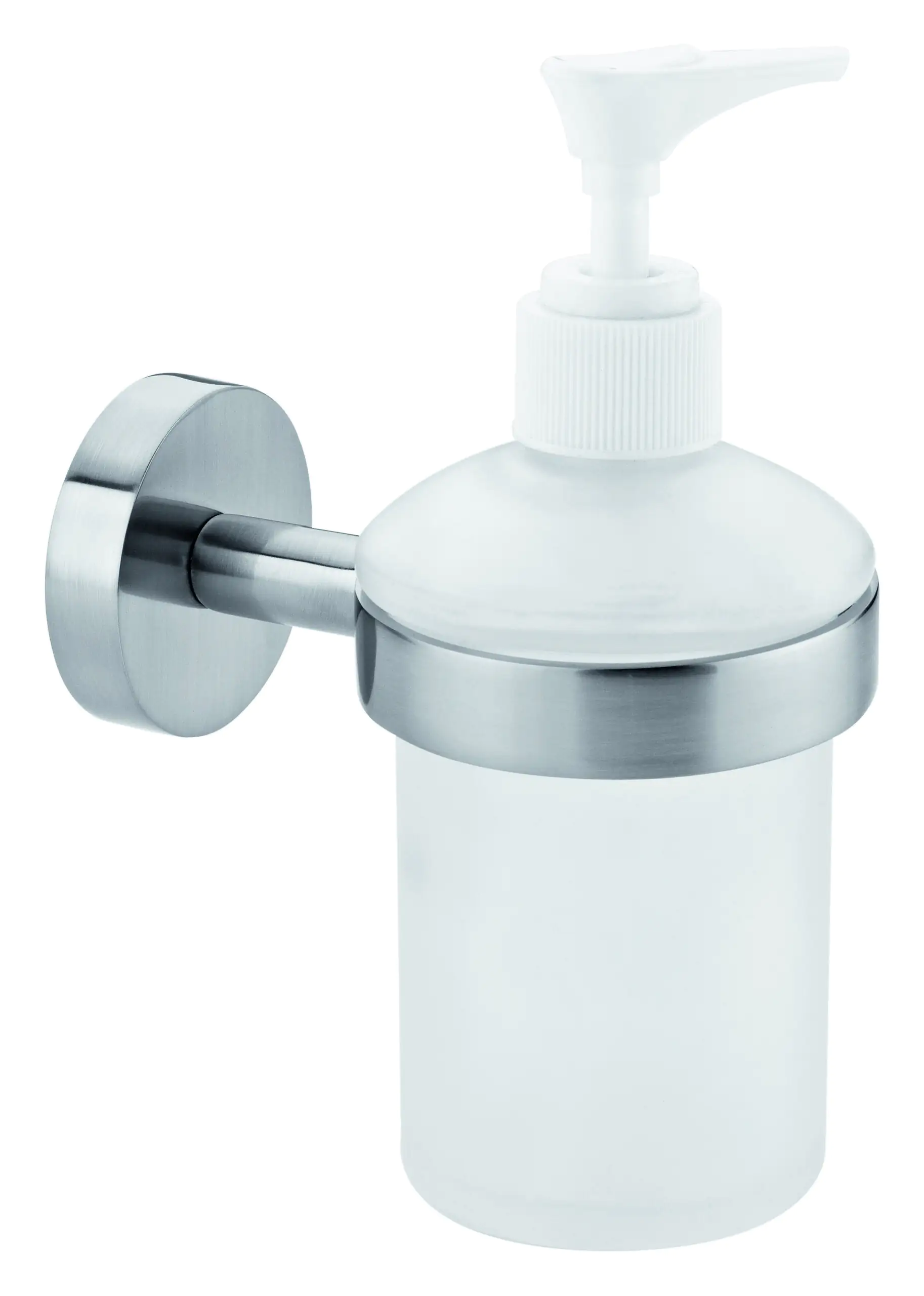 tesa Moon Seifenspender zum Hängen edelstahl satiniertes Glas  tesa Moon Seifenspender zum Hängen edelstahl satiniertes Glas