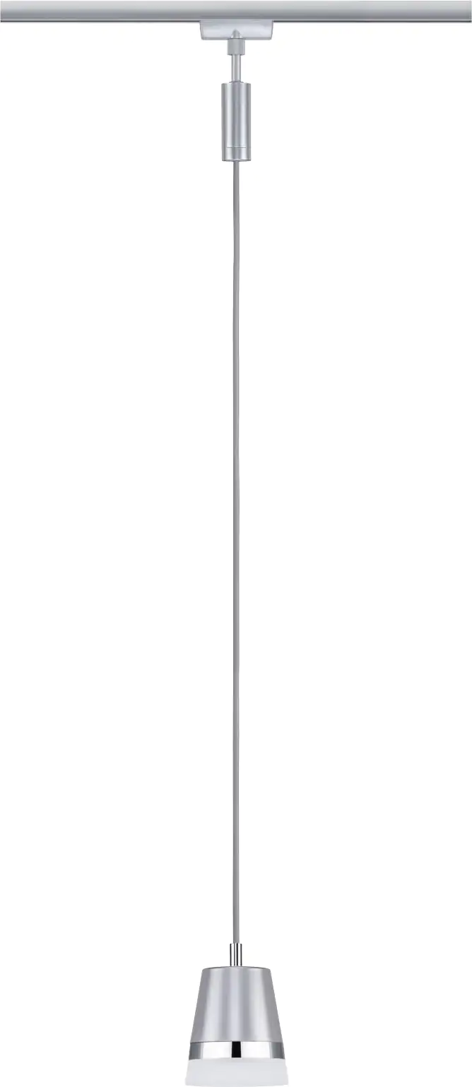 Paulmann URail Pendelleuchte Cone chrom matt 8,4 x 121,4 cm GU10
