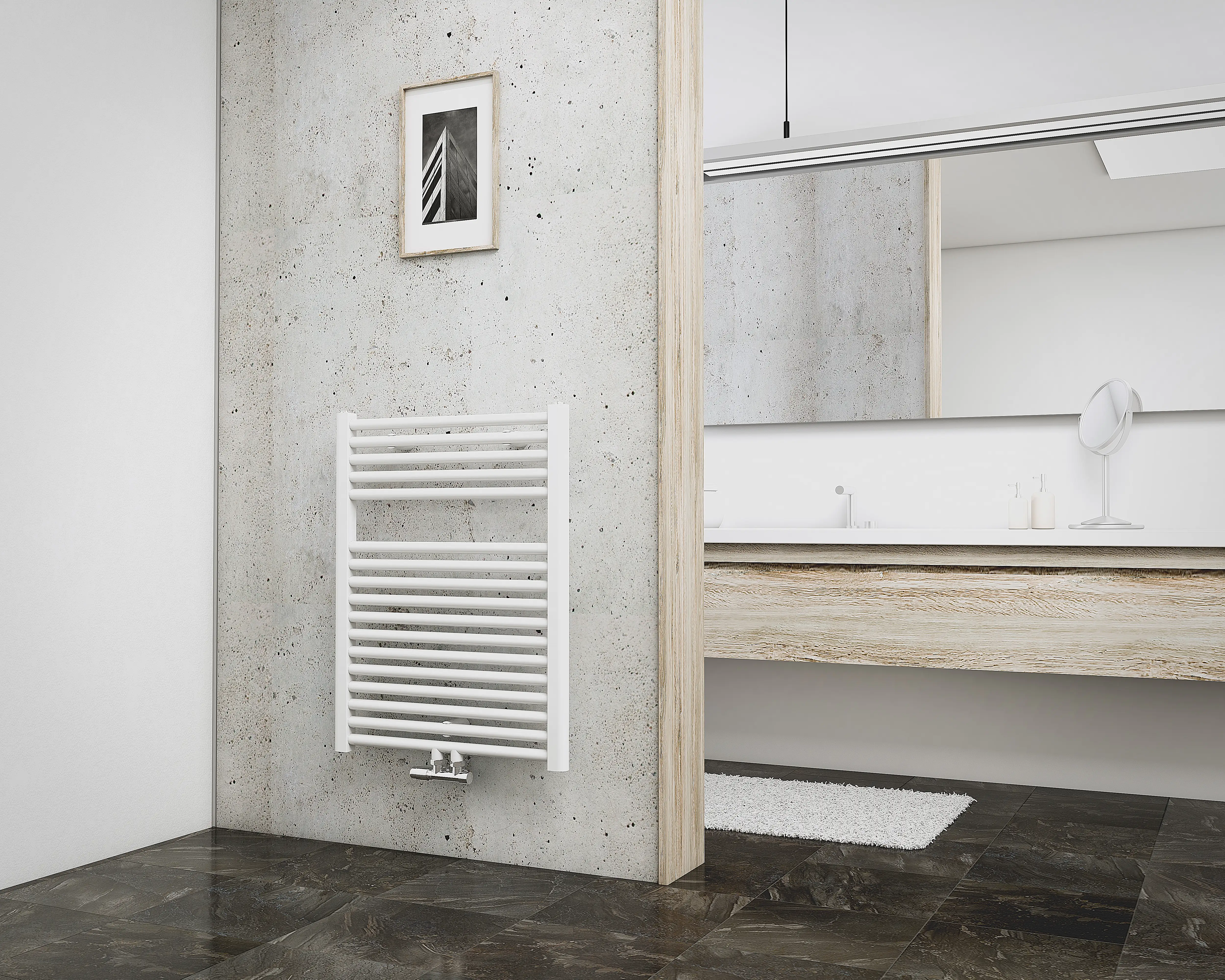 Schulte Badheizkörper München 77,5 x 60 cm 532 Watt