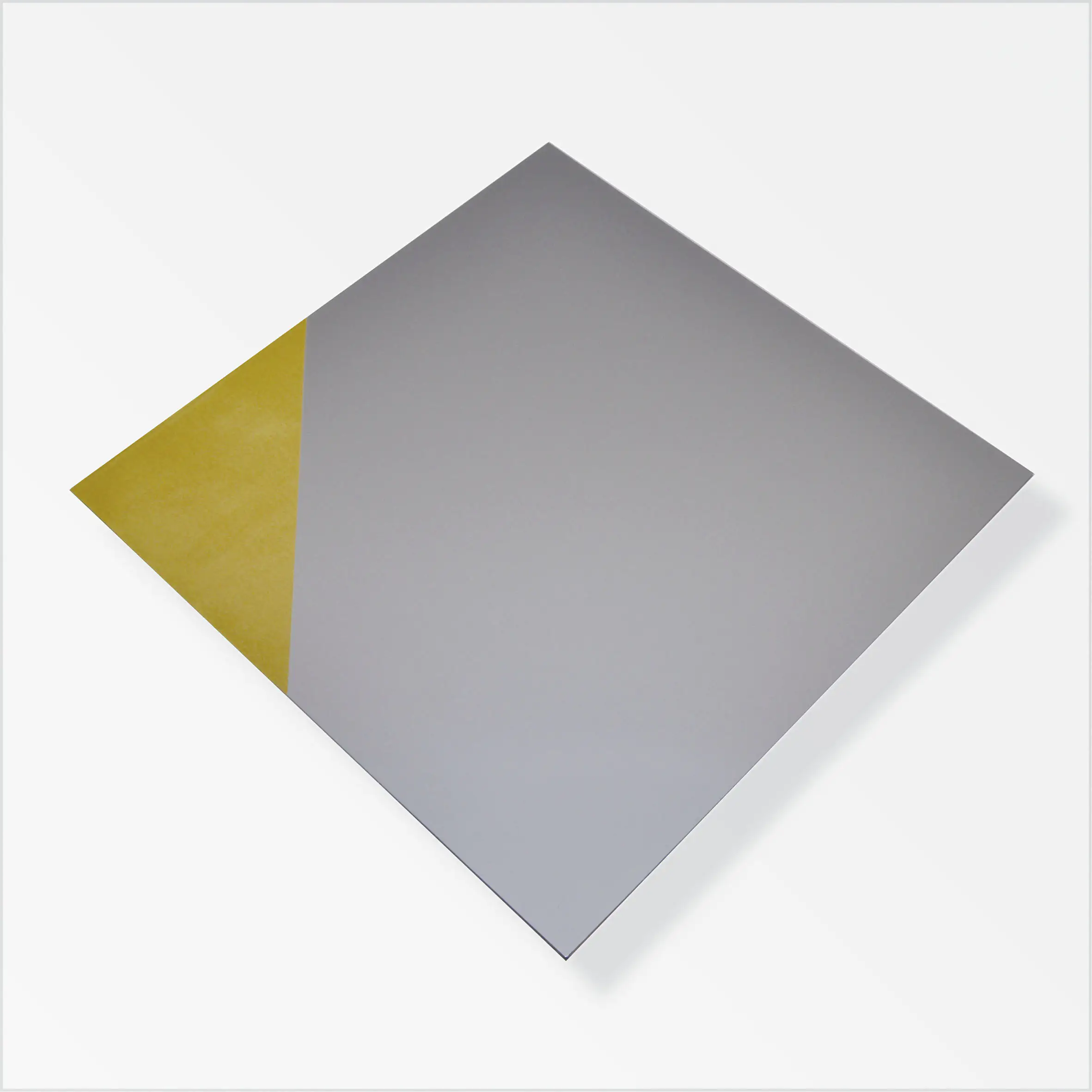 alfer Kunststoffplatte, heißgeprägt 300 x 300 mm Kunststoff silber