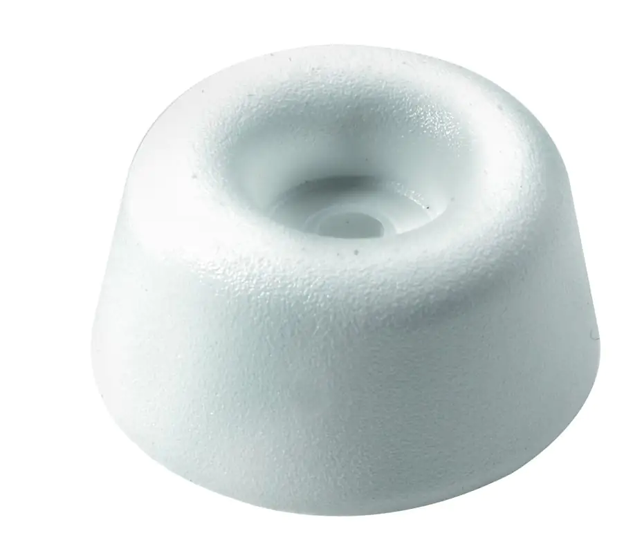 Hettich Anschlagpuffern zum Anschrauben weiß Kunststoff, 8 Stück