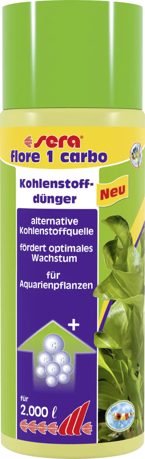 Sera Dünger für Aquarienpflanzen Flore 1 Carbo 500 ml Sera Dünger für Aquarienpflanzen Flore 1 Carbo 500 ml