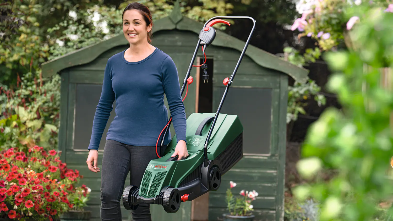 Bosch Rasenmäher EasyRotak 32 cm Schnittbreite Bosch Rasenmäher EasyRotak 32 cm Schnittbreite