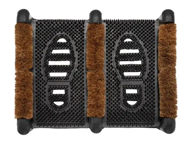 Schuhabstreifer Keep Clean schwarz, 32 x 40 cm