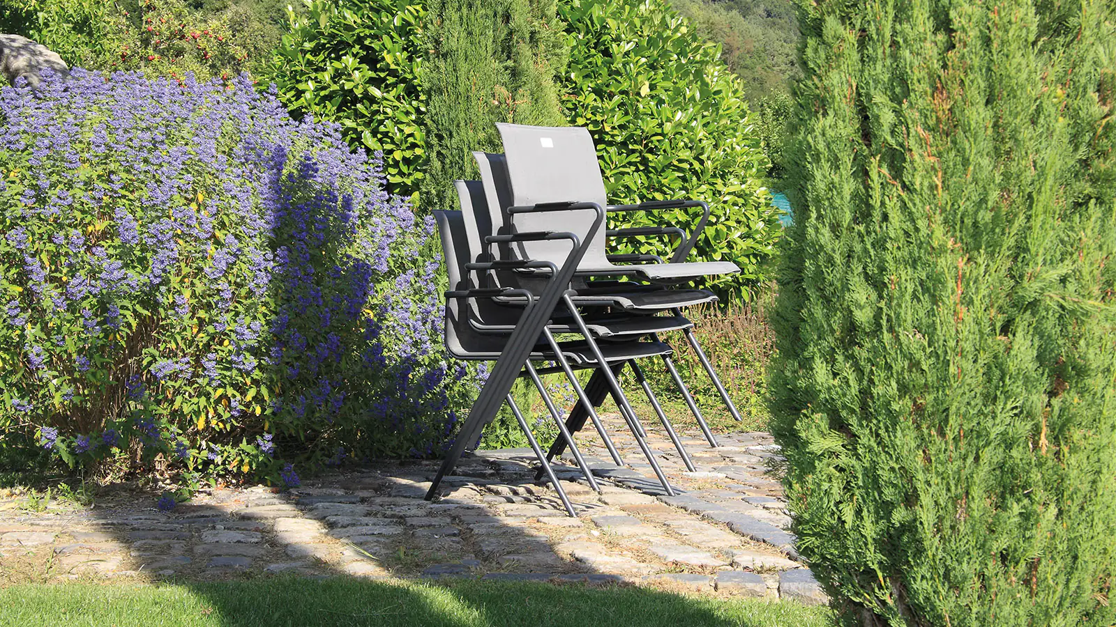 Acamp Stapelsessel Alpha Tex 55 x 57 x 83 cm