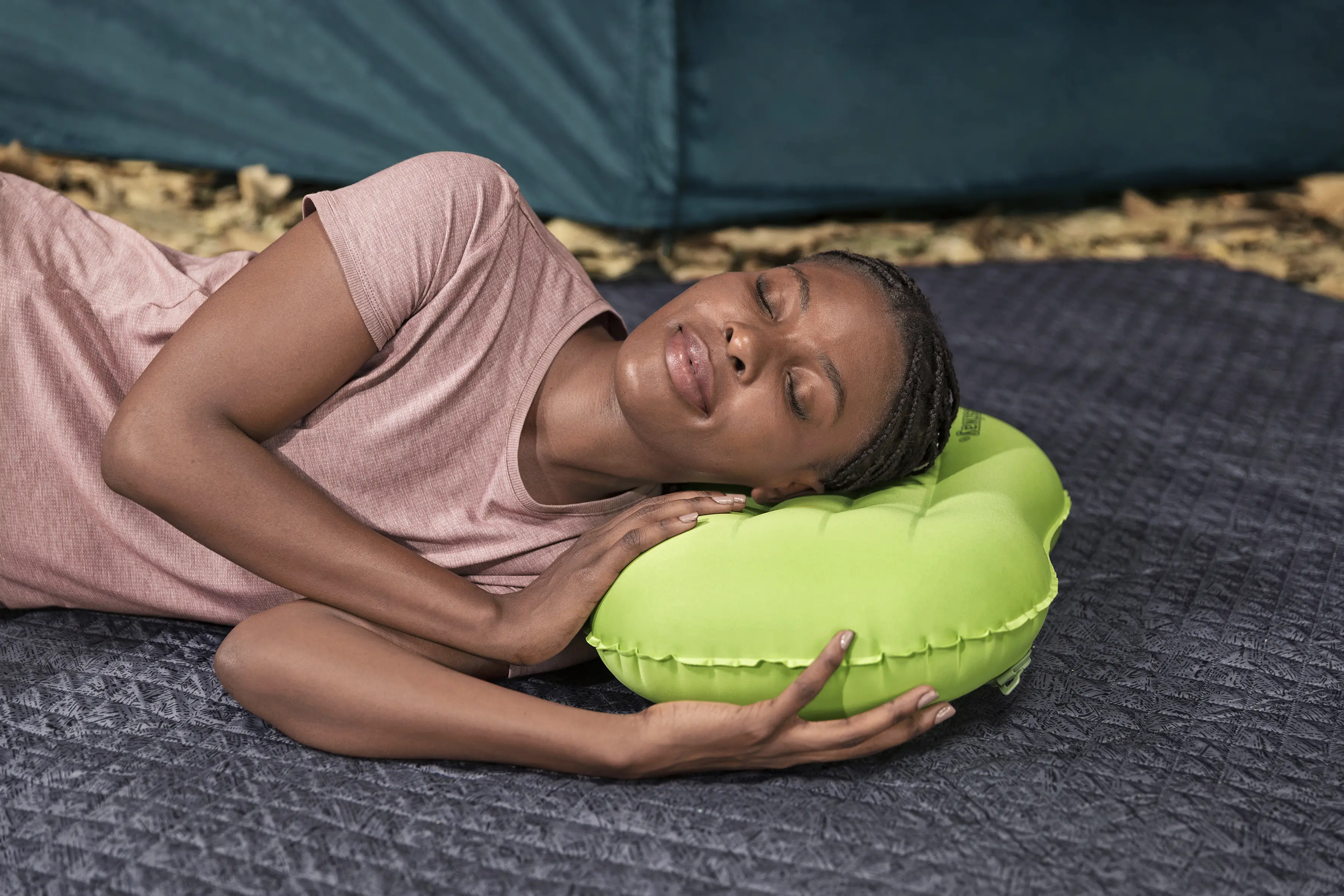 Bestway Luftkissen Wanderlite grün 42 x 30 x 12 cm