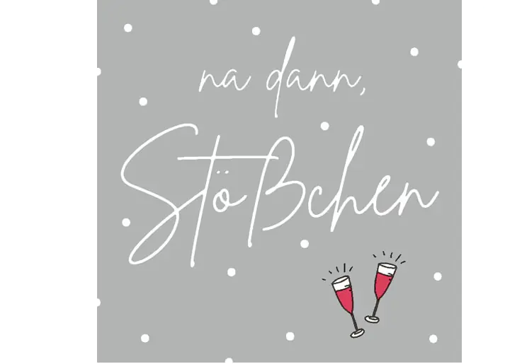 Duni Servietten Stößchen 24 x 24 cm - 20er Pack