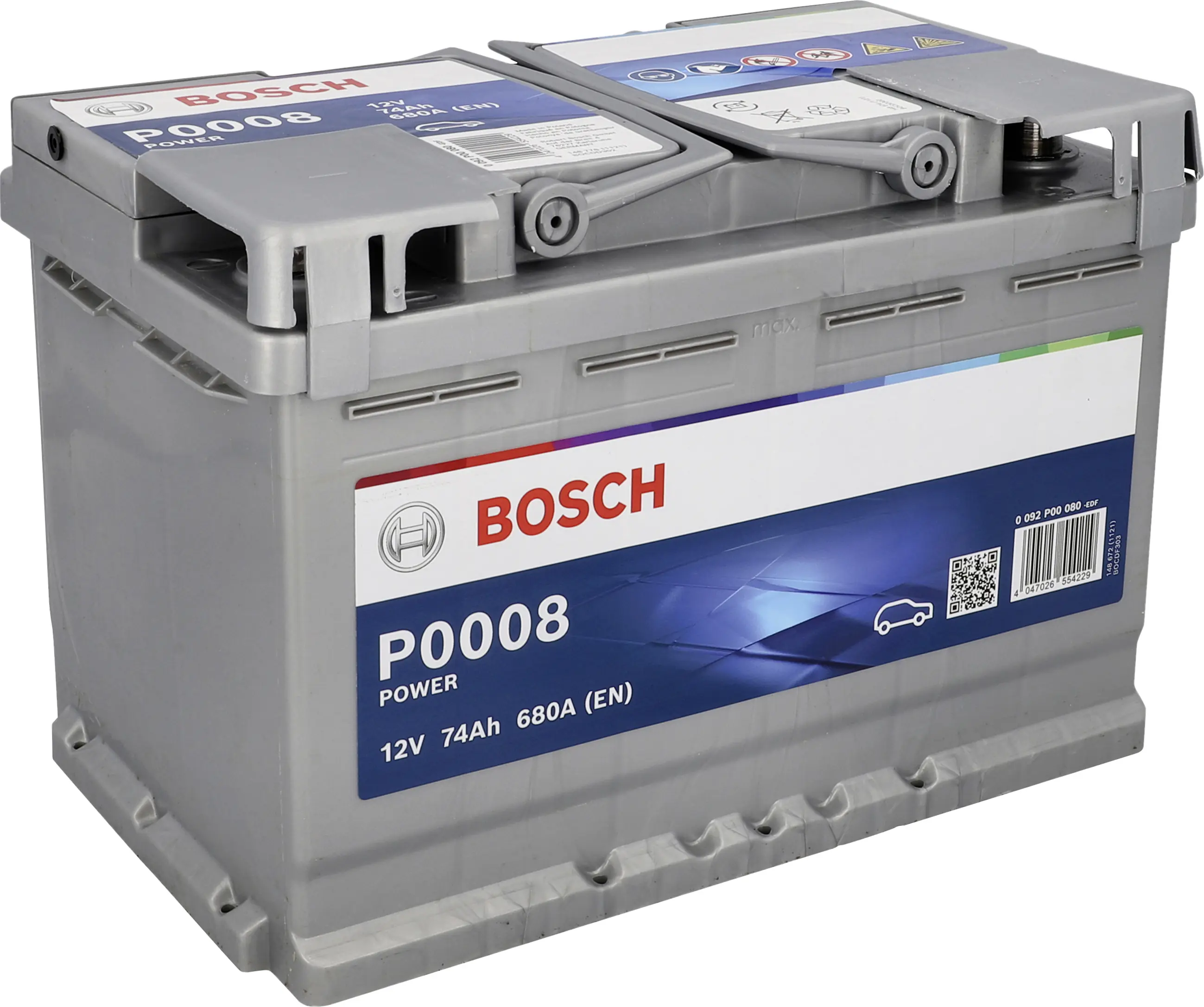 Bosch Starterbatterie SLI 74Ah 680A PowerLine