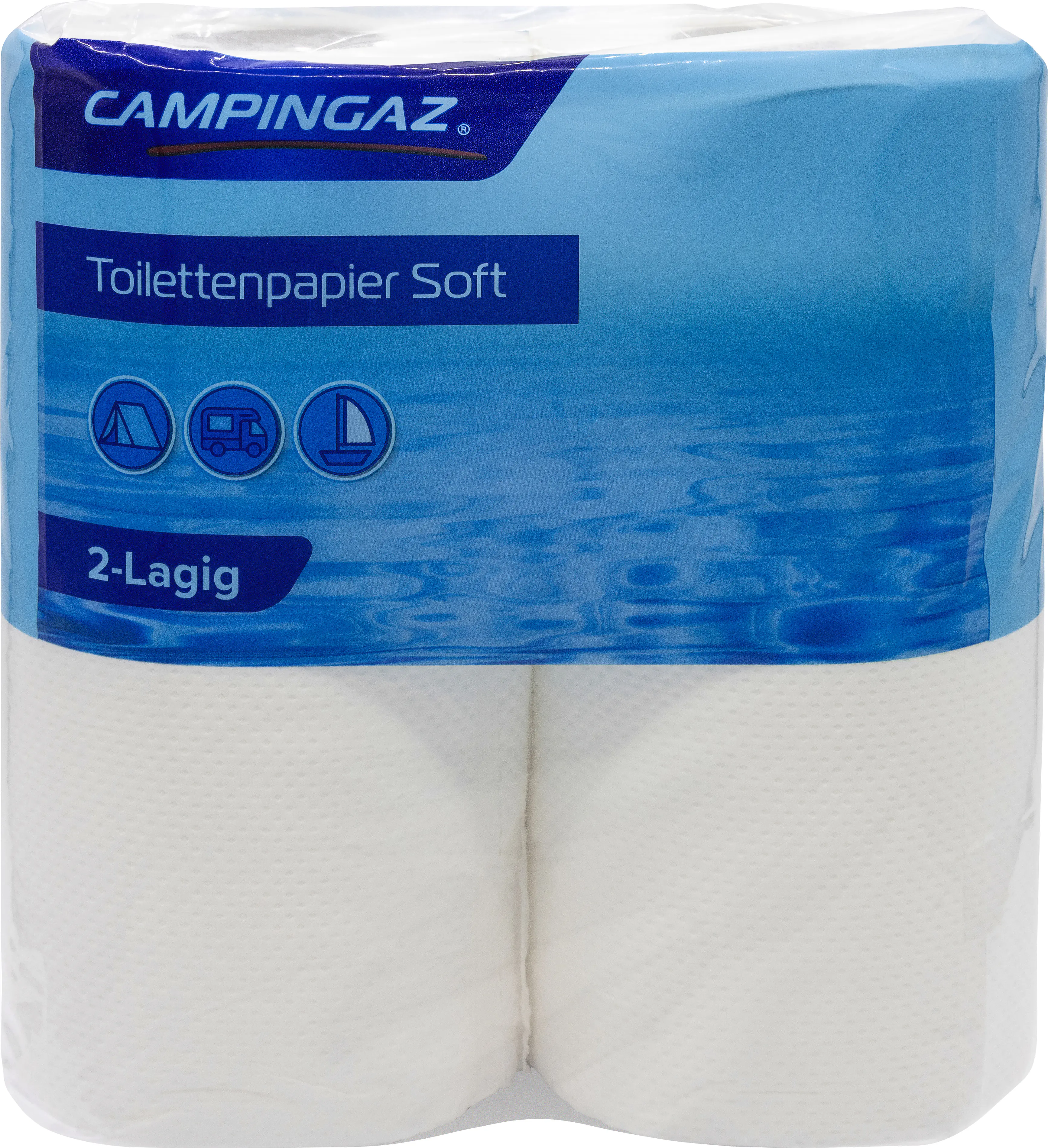 Camping Gaz Toilettenpapier für Chemie-Toiletten 4 Rollen