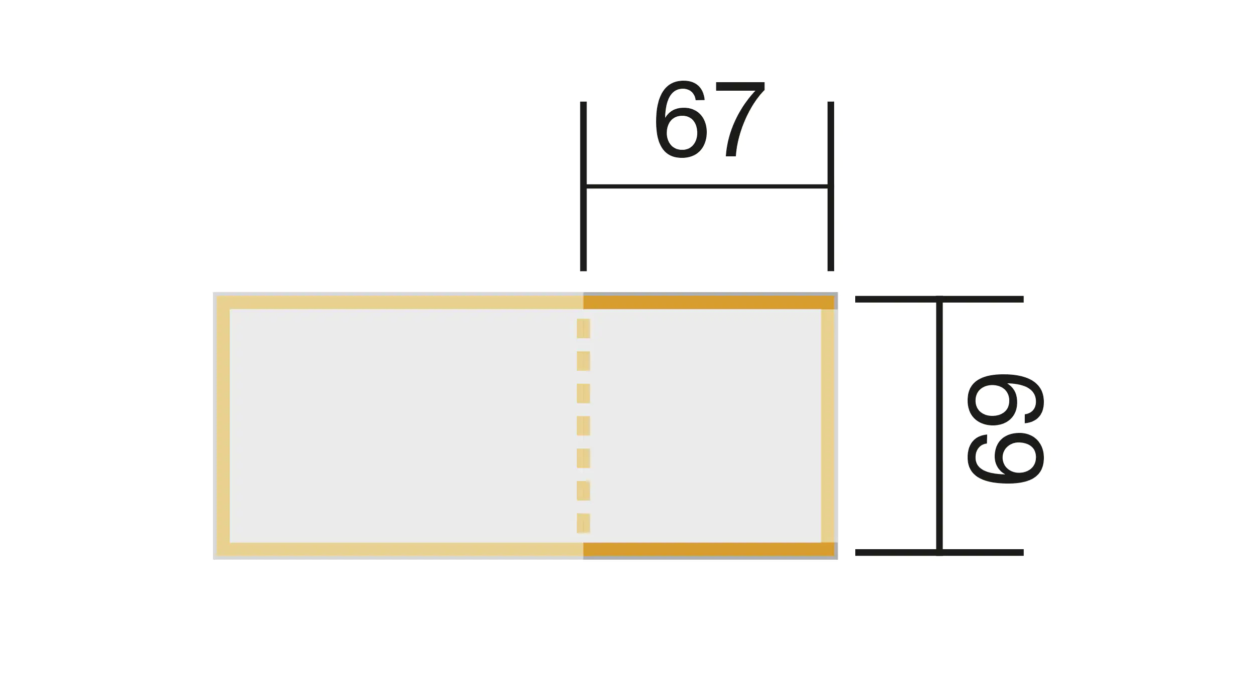 Weka Ergänzungssatz Hochbeet Modular , 21 mm, natur, 67 cm