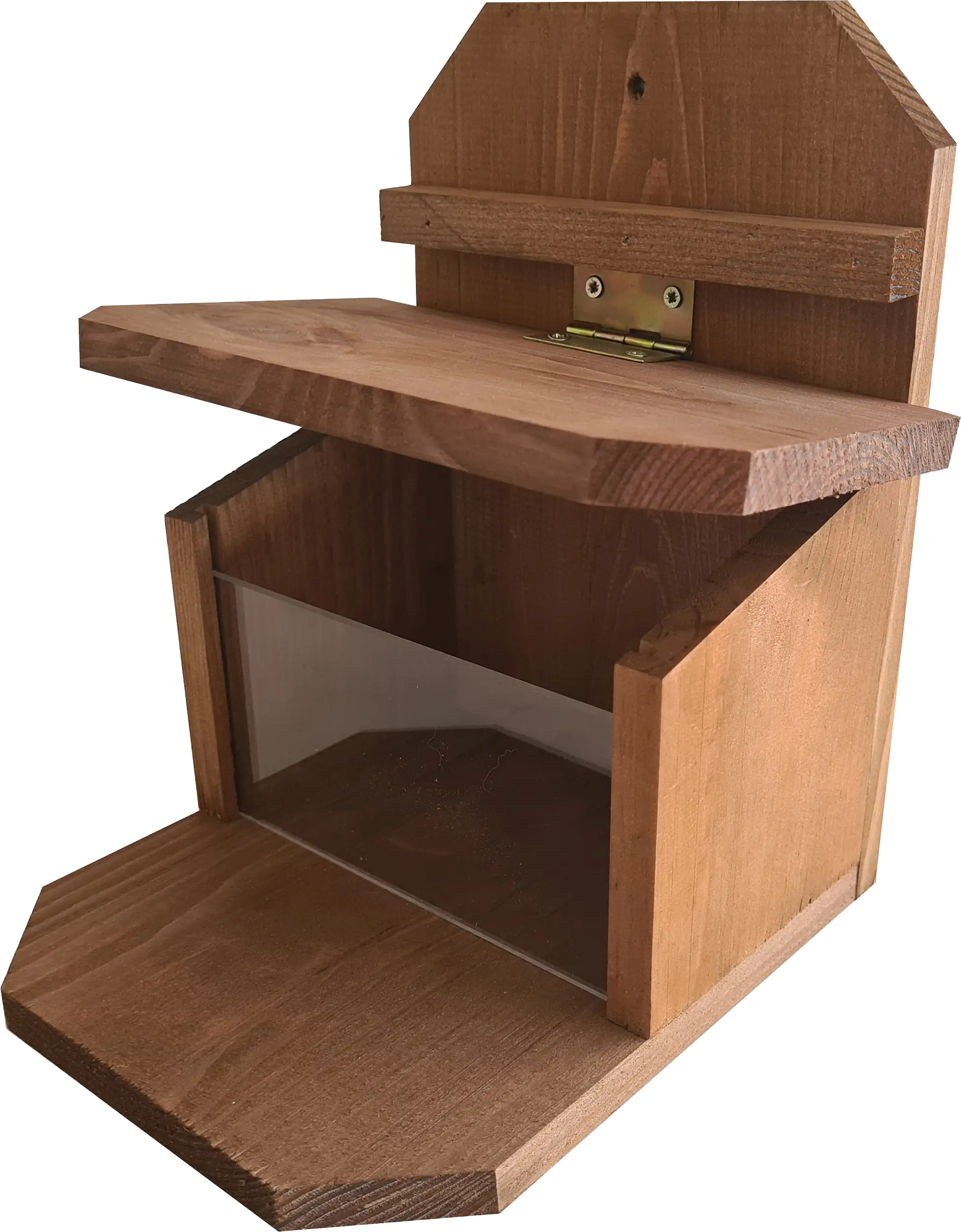 4251139108631_01 Futterstation für Eichhörnchen Kiefernholz 19,5 x 19,5 x 23 cm