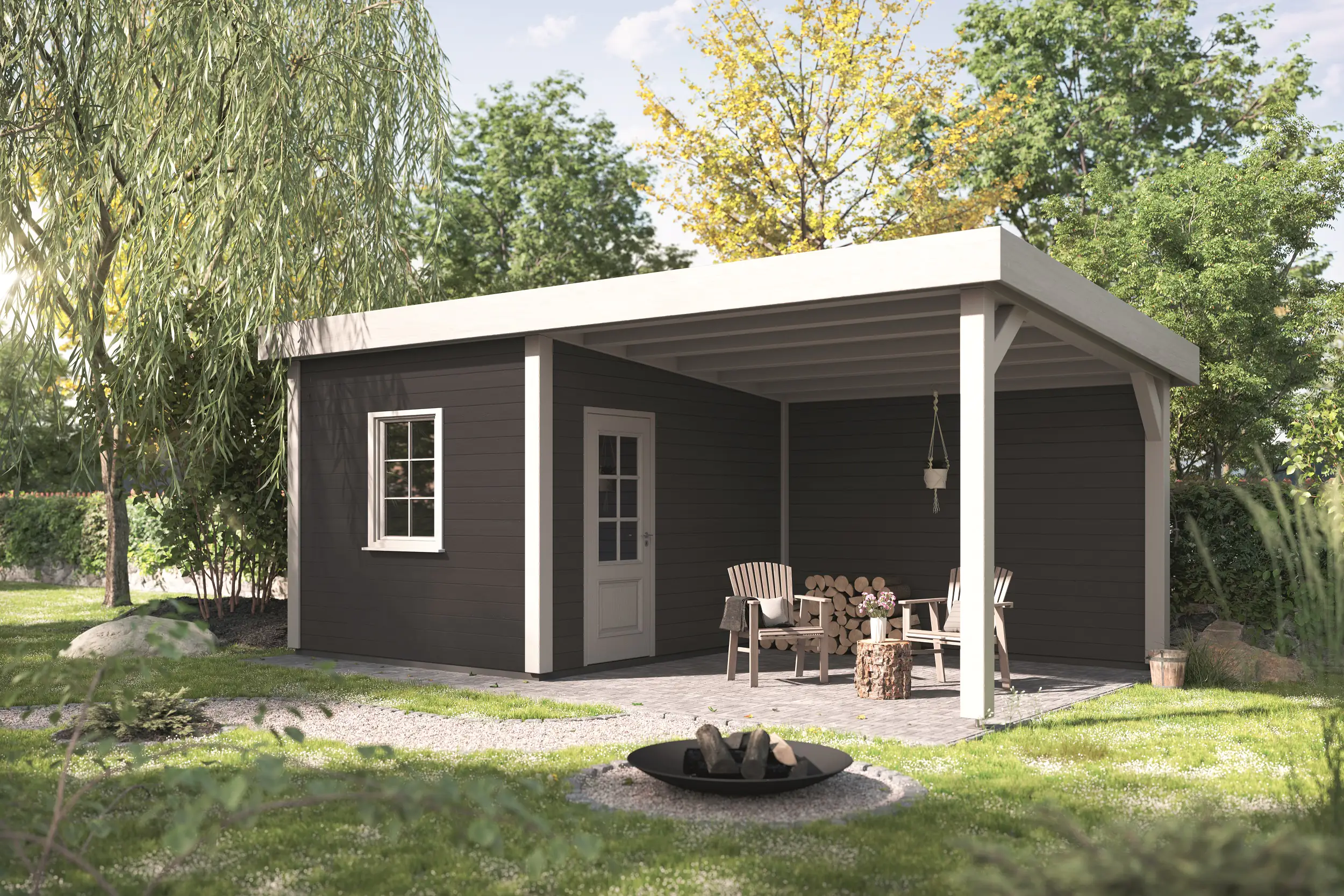 Alpina Wetterschutzfarbe 2,5 L graubraun Alpina Wetterschutzfarbe 2,5 L graubraun