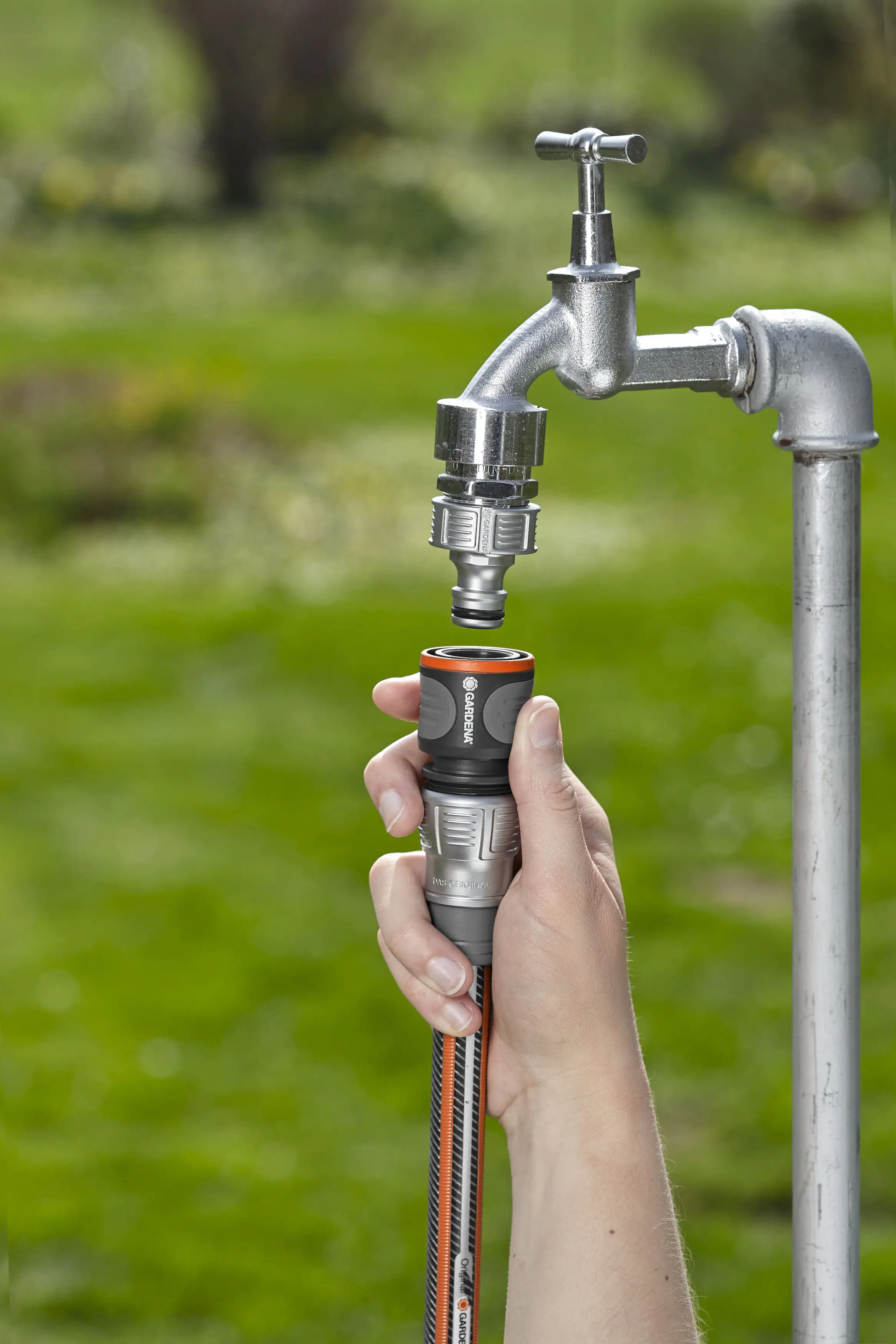 Gardena Premium Schlauchverbinder 13 mm (1/2") und 15 mm (5/8") Schläuche