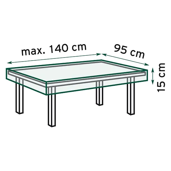 TrendLine Schutzhülle Exclusive für Gartentische