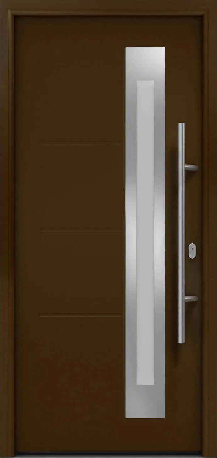 EcoStar Haustür ISOPRO IP 780S terrabraun 110 x 210 cm EcoStar Haustür ISOPRO IP 780S terrabraun 110 x 210 cm
