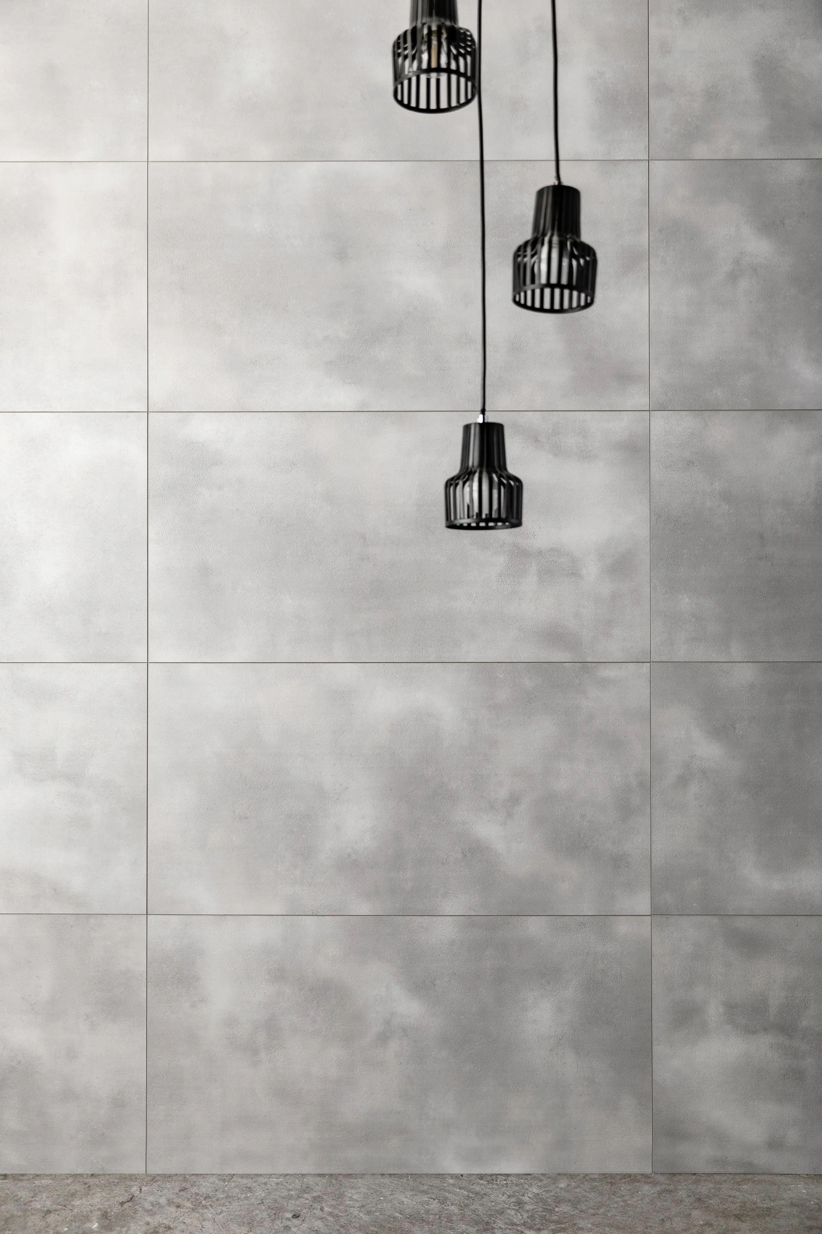 Grosfillex Kunststoffpaneel GX Wall+ Grey Cement 90 x 45 cm 5 mm