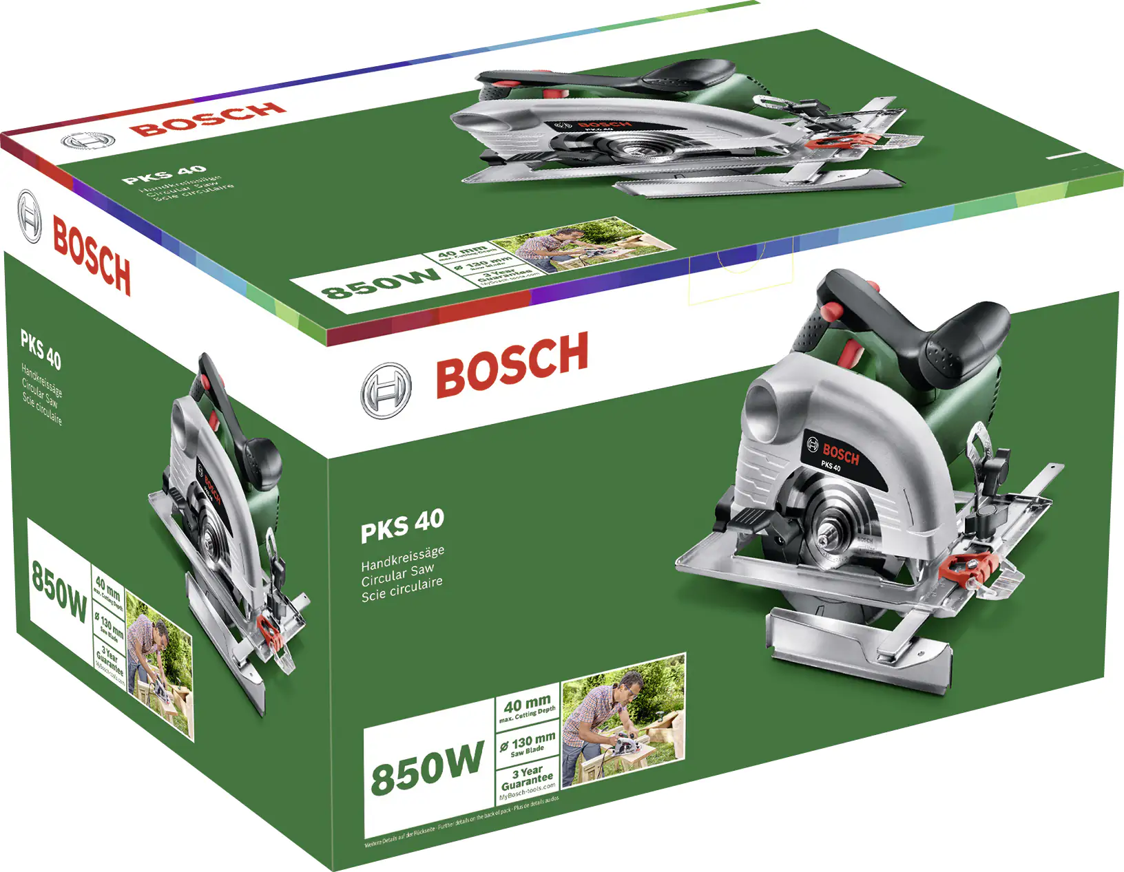 Bosch Handkreissäge PKS 40 850 Watt Bosch Handkreissäge PKS 40 850 Watt