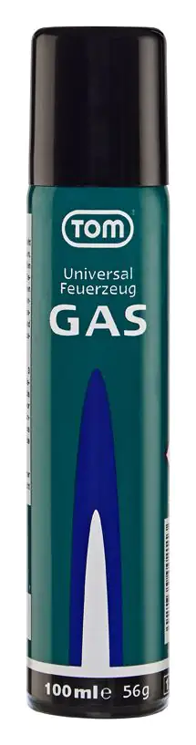 4022364002113 TOM Feuerzeuggas LG-100 - 100 ml