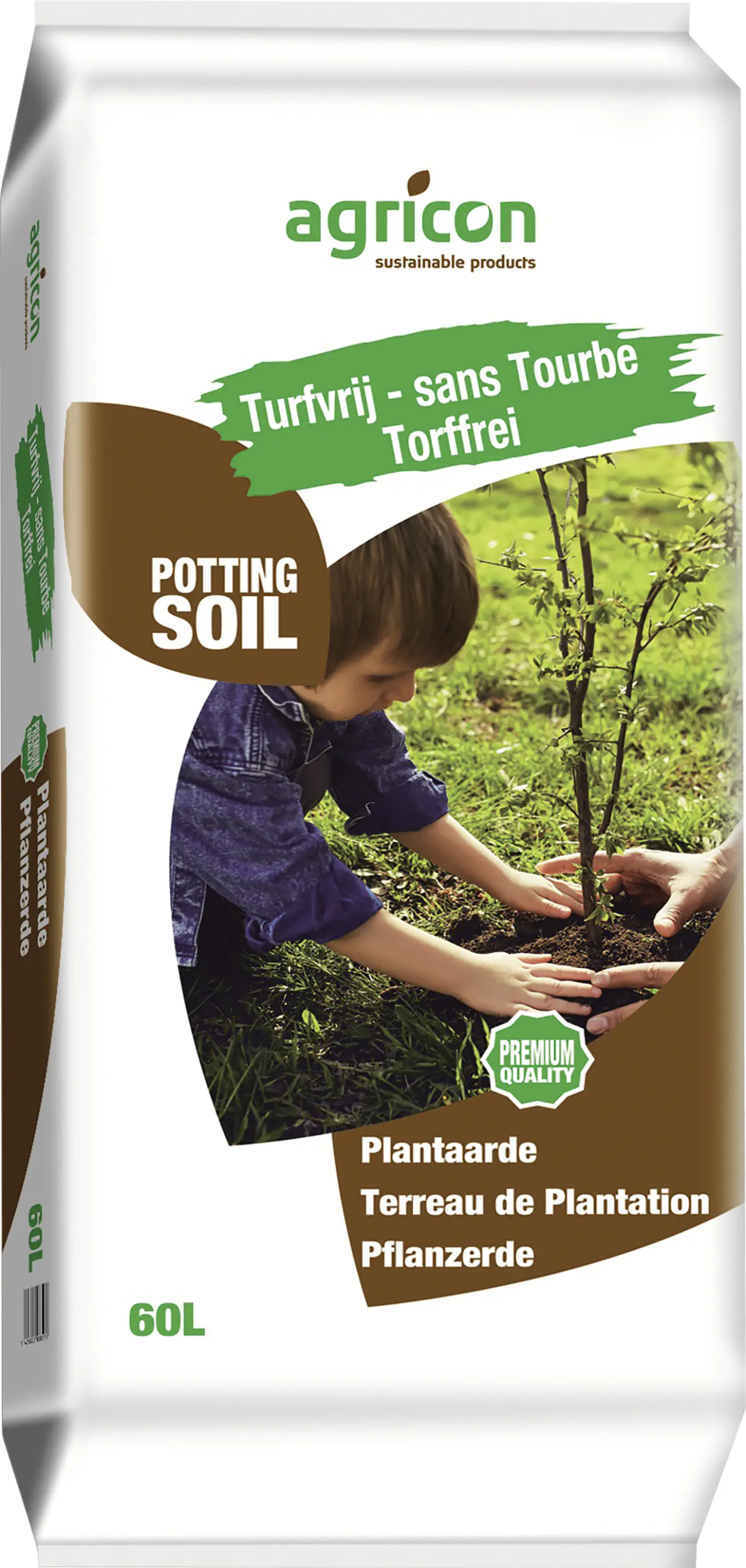 Agricon Pflanzerde 60 L torffrei Agricon Pflanzerde 60 L torffrei