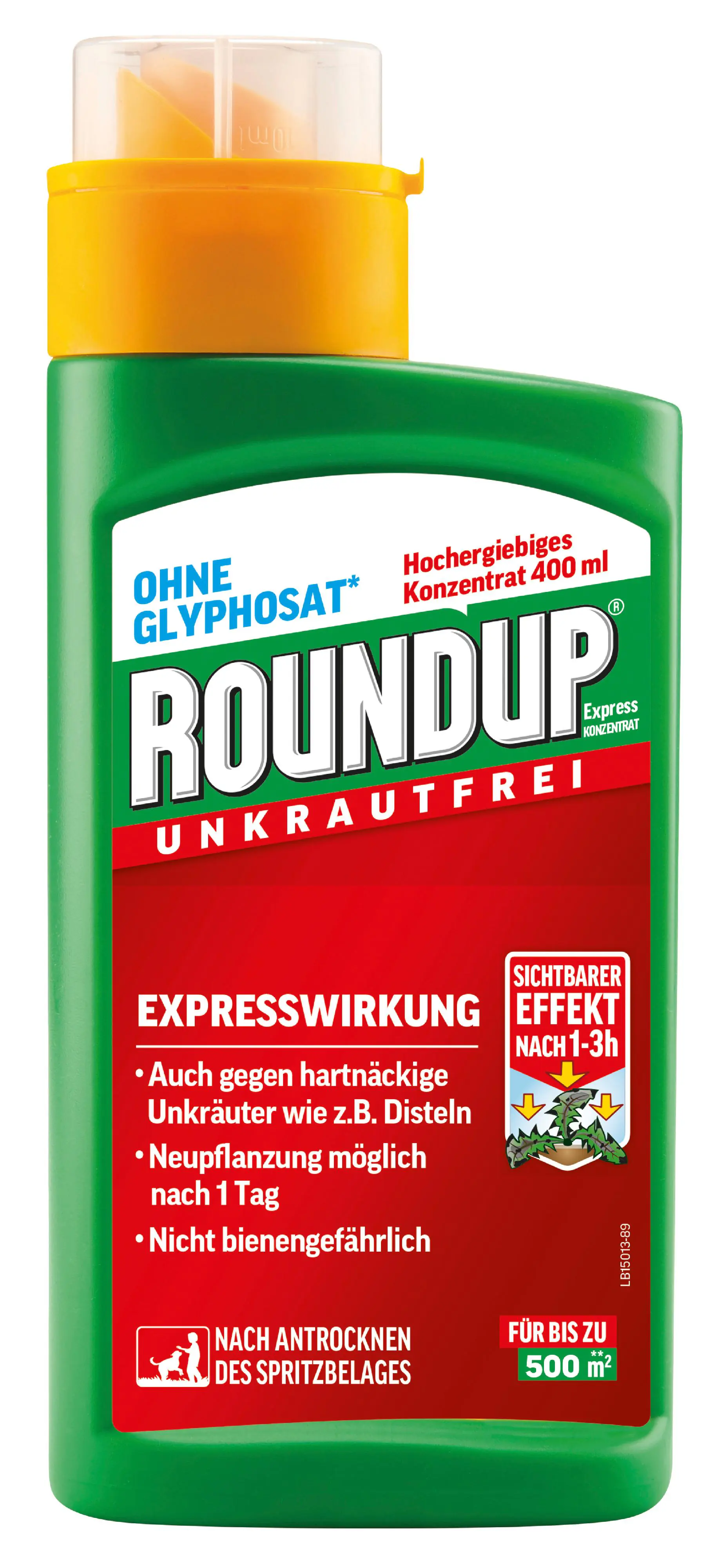 Roundup Unkrautfrei Express Konzentrat 400 ml Roundup Unkrautfrei Express Konzentrat 400 ml