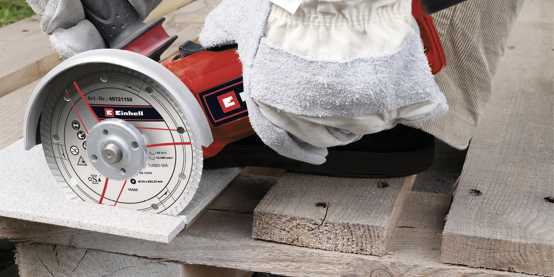 Einhell Diamant-Trennscheibe für Fliesenschneider und Winkelschleifer 115 x 1,4 mm Einhell Diamant-Trennscheibe für Fliesenschneider und Winkelschleifer 115 x 1,4 mm