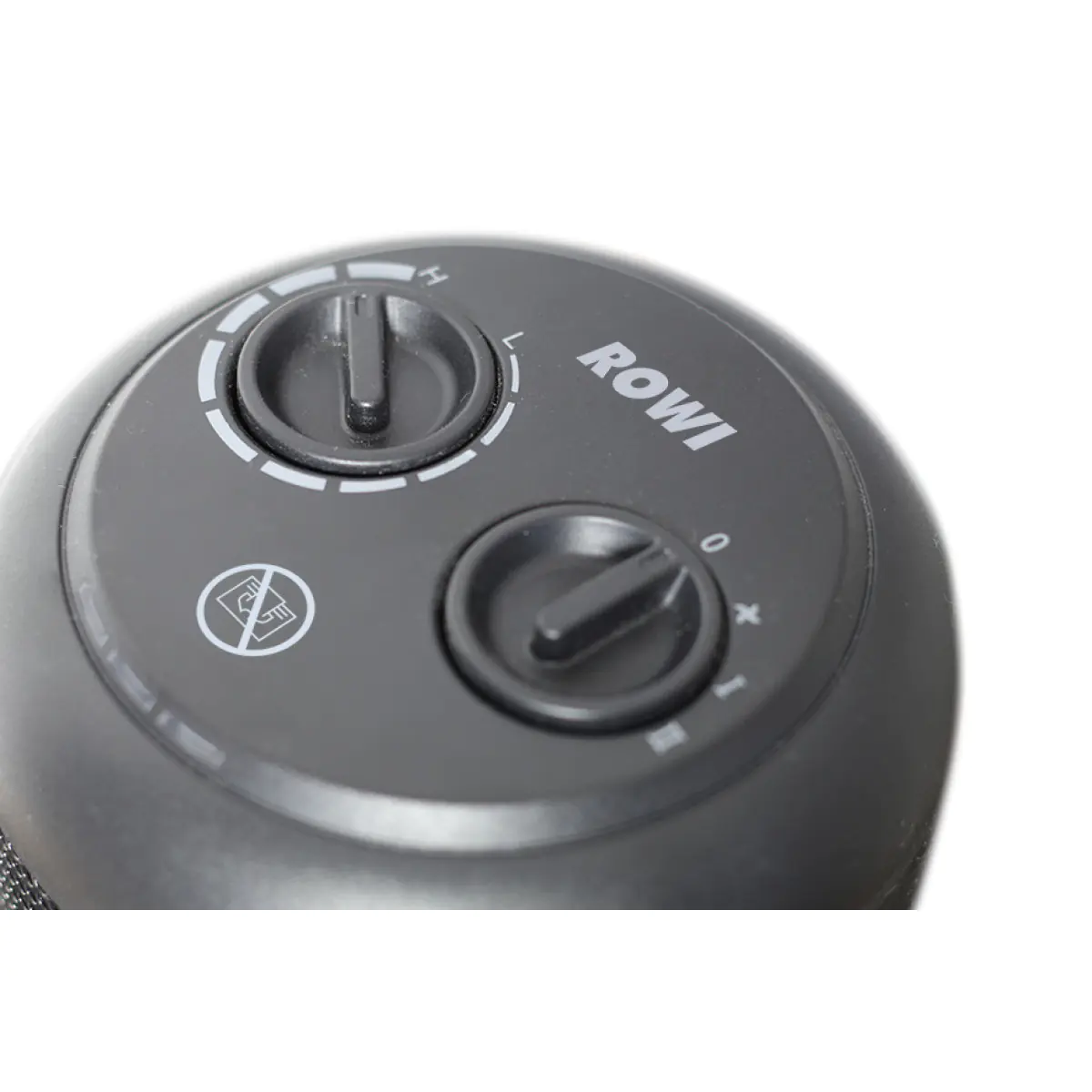 Rowi Keramik Heizlüfter 1500 W Oszillation HKH 1500/2/5, 2 Heizstufen