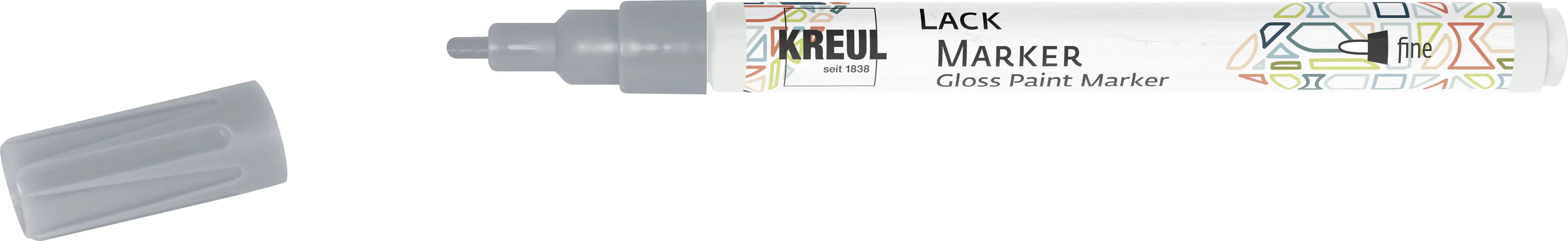 Kreul Lack Marker fine silber 1 - 2 mm