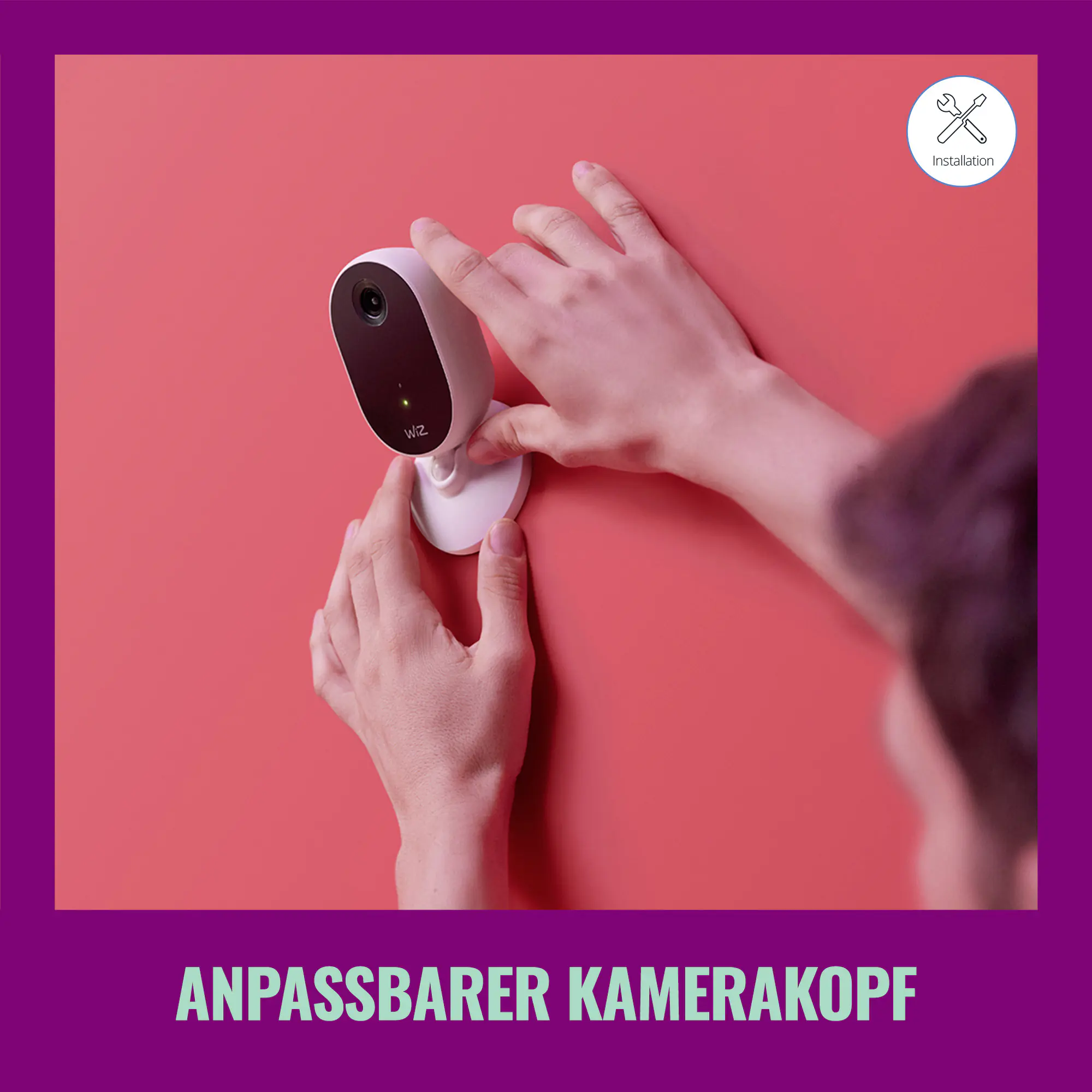 WiZ Sichheits-Kamera für Innen Wifi 1080 P