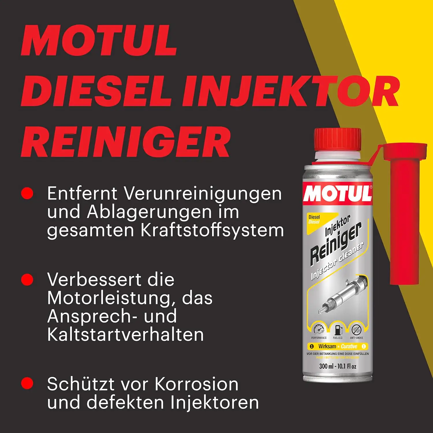 Motul Injektorreiniger Diesel 300ml Motul Injektorreiniger Diesel 300ml