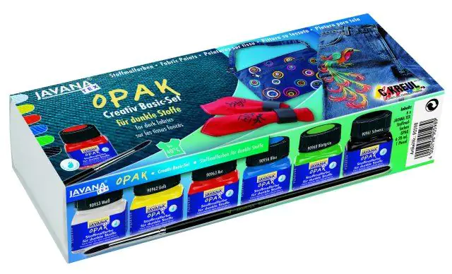 Kreul Javana Stoffmalfarben Set 6 x 20 ml helle & dunkle Stoffe