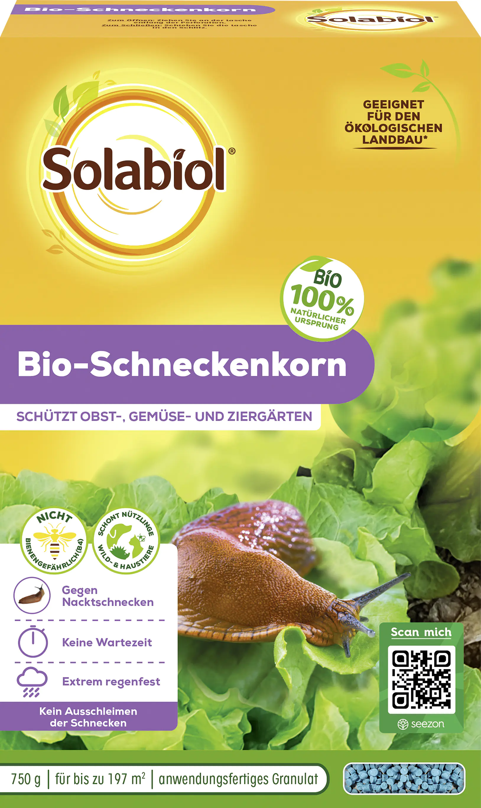 Solabiol Bio-Schneckenkorn 750 g Solabiol Bio-Schneckenkorn 750 g