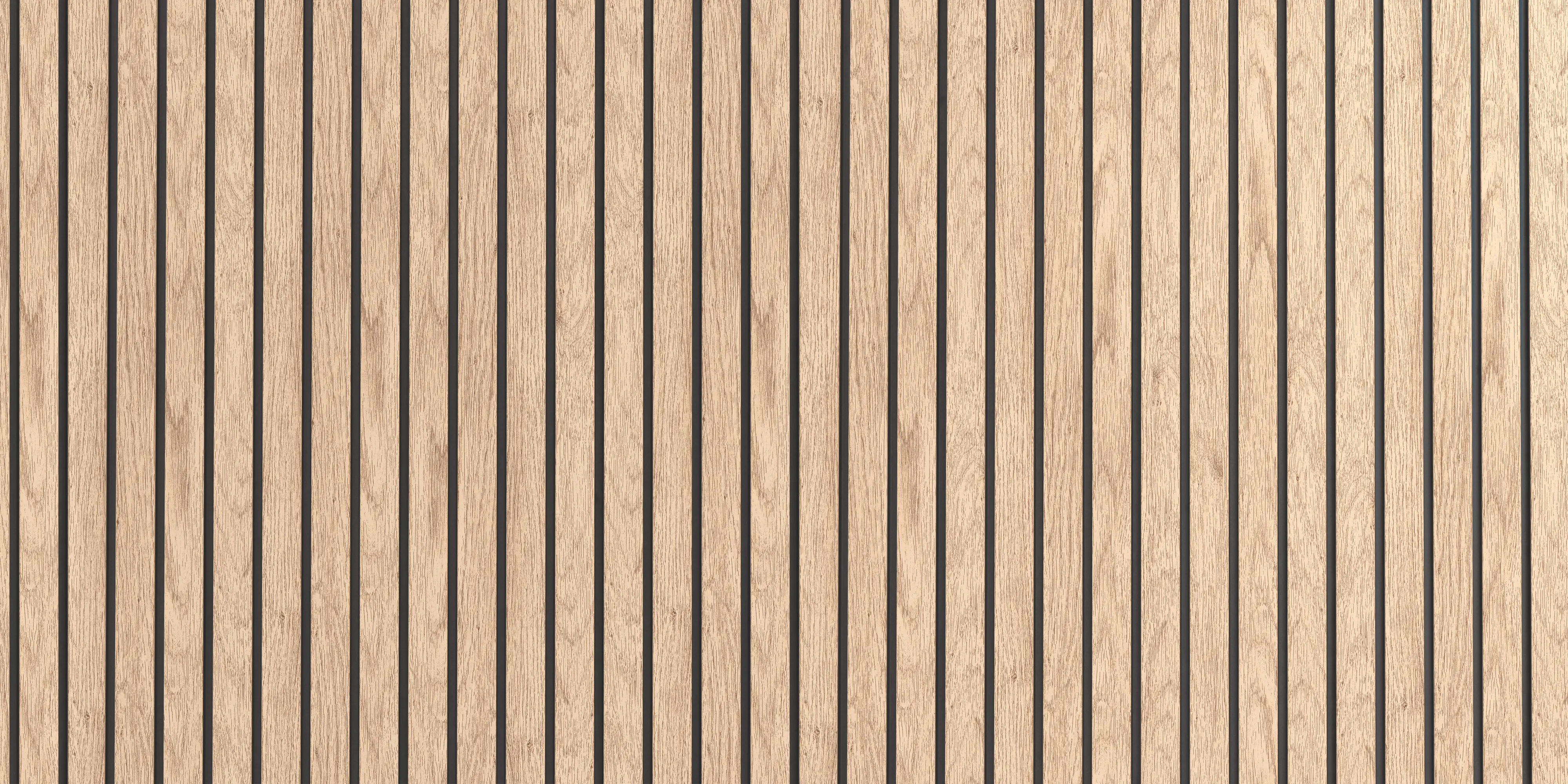 Fassadenverkleidung PVC 295 x 28,3 cm eiche hell/schwarz