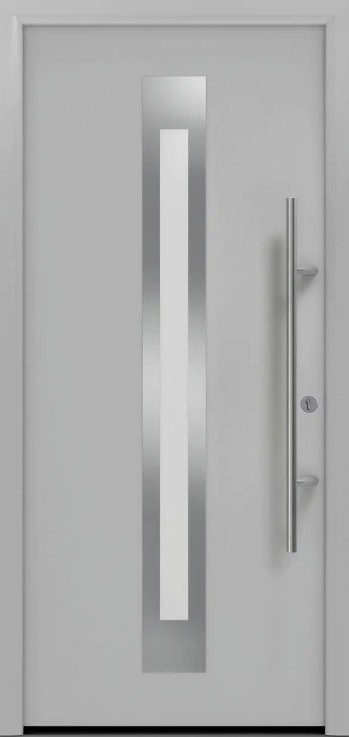 EcoStar Haustür ISOPRO Secur IPS 770S RC2 weißaluminium 110 x 210 cm EcoStar Haustür ISOPRO Secur IPS 770S RC2 weißaluminium 110 x 210 cm