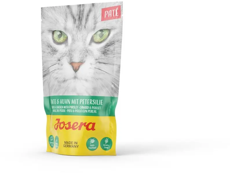 Josera Paté Katzennassfutter Adult getreidefrei 85 g Ente & Huhn