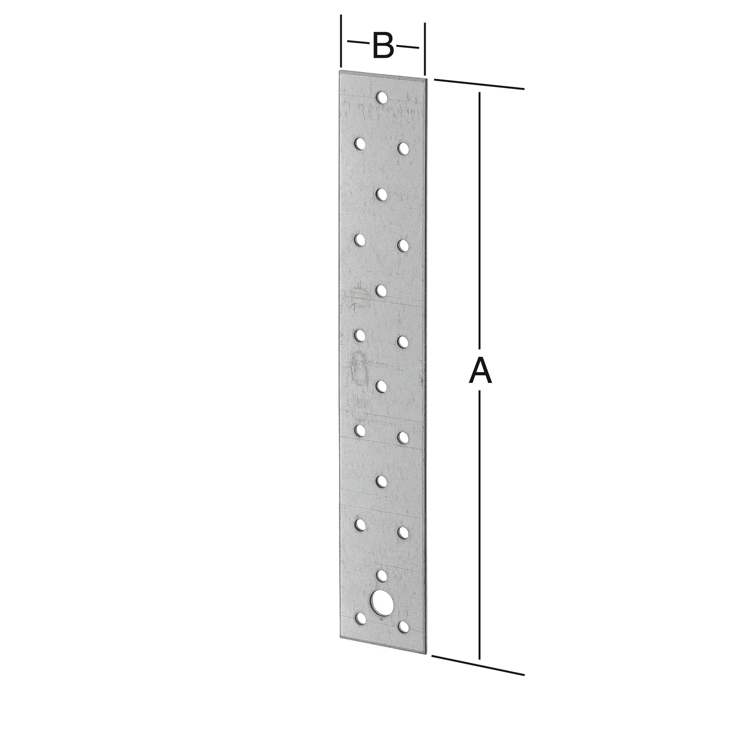 Vormann Streifen-Flachverbinder sendzimir verzinkt 340 x 40 mm