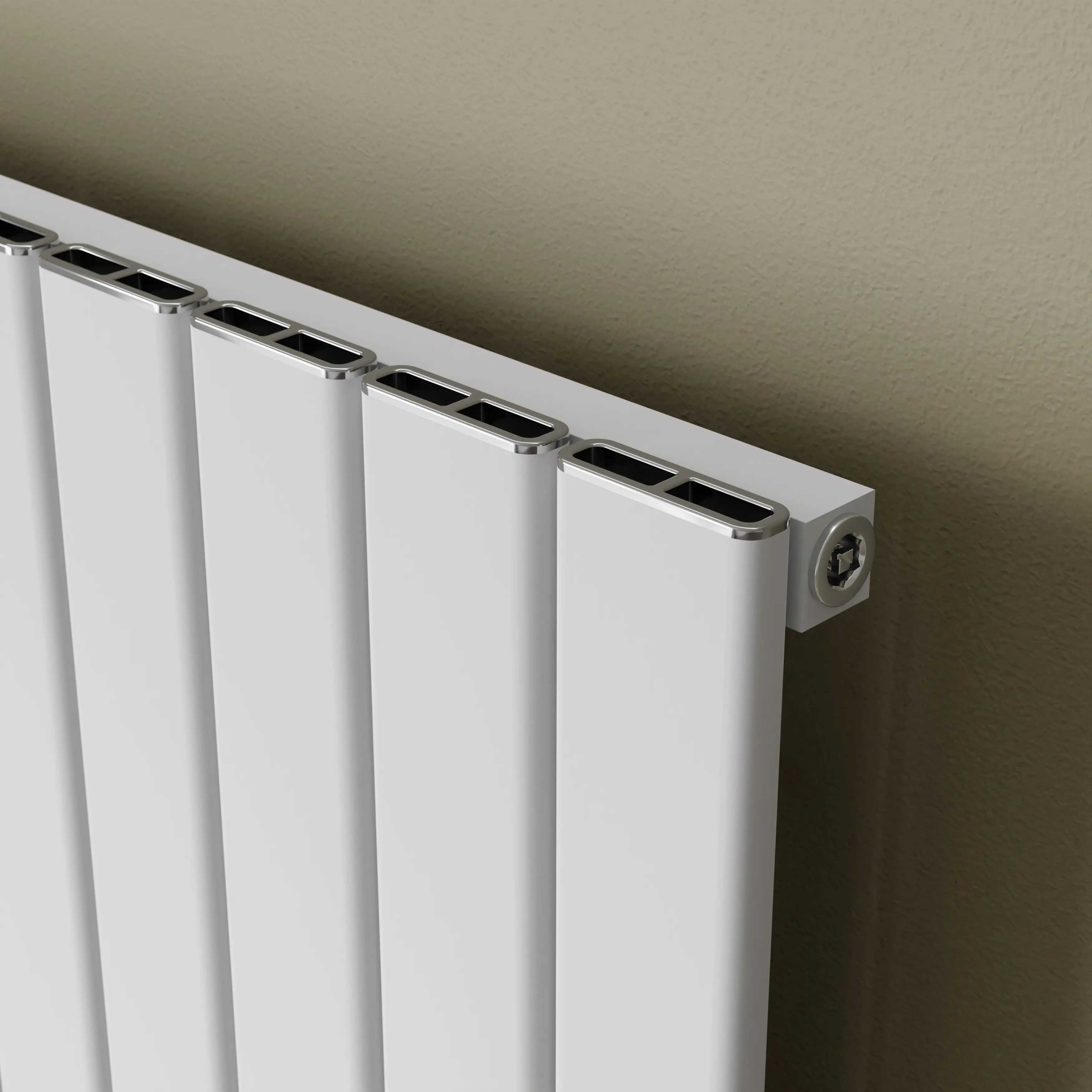 Ximax Design-Heizkörper Levis 180 x 55,5 cm 1097 Watt weiß Struktur