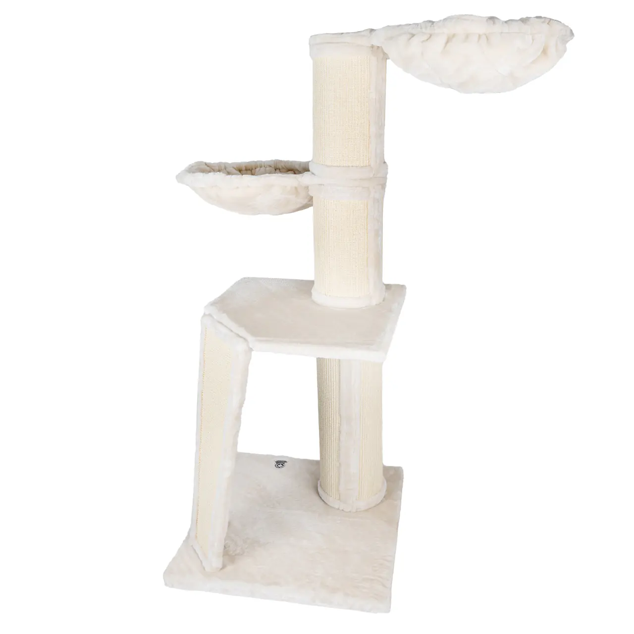 Kratzbaum Regina XL beige ca. 60 x 60 x 165 cm Kratzbaum Regina XL beige ca. 60 x 60 x 165 cm