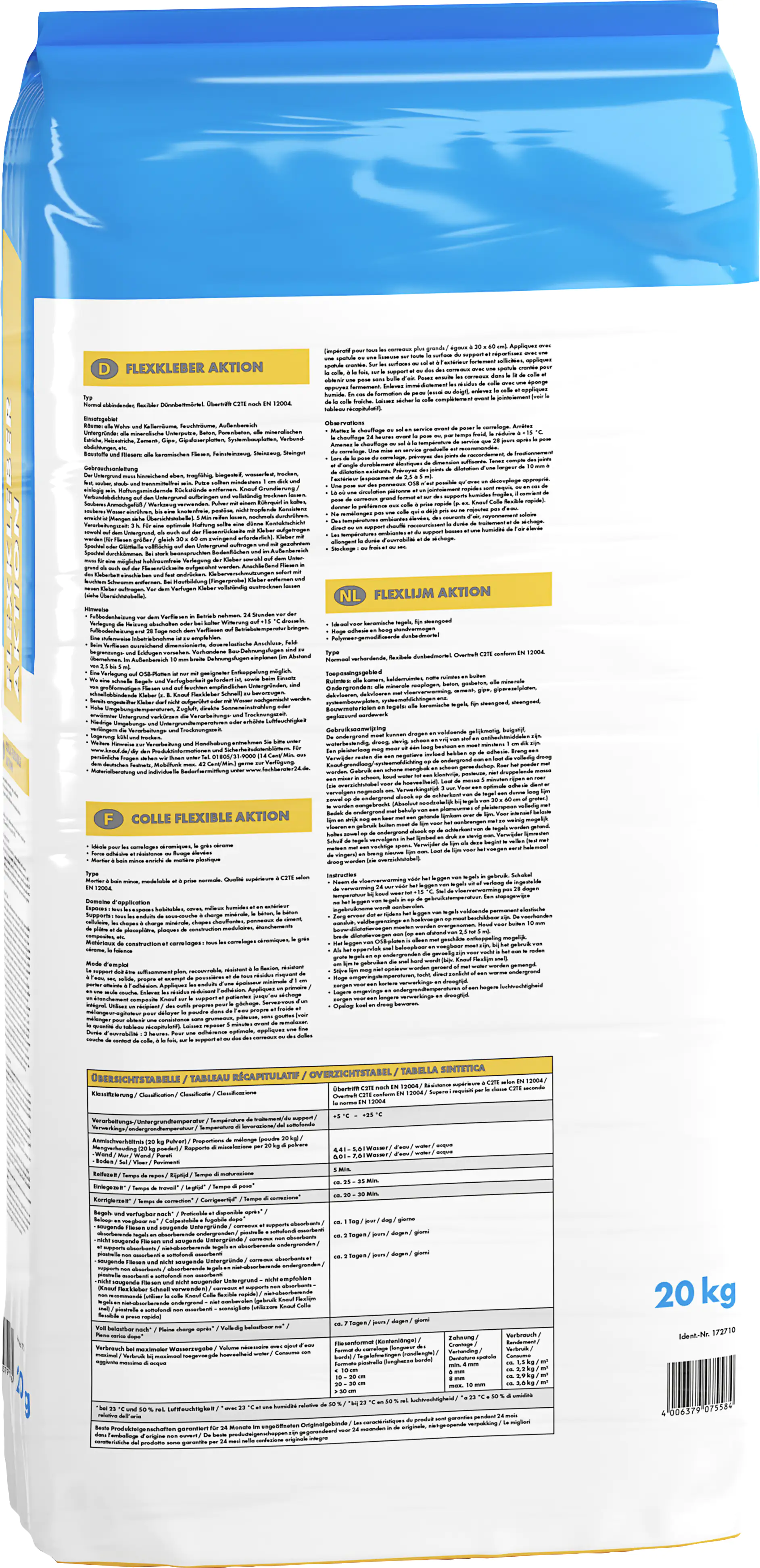 Knauf Flexkleber Aktion 20 kg