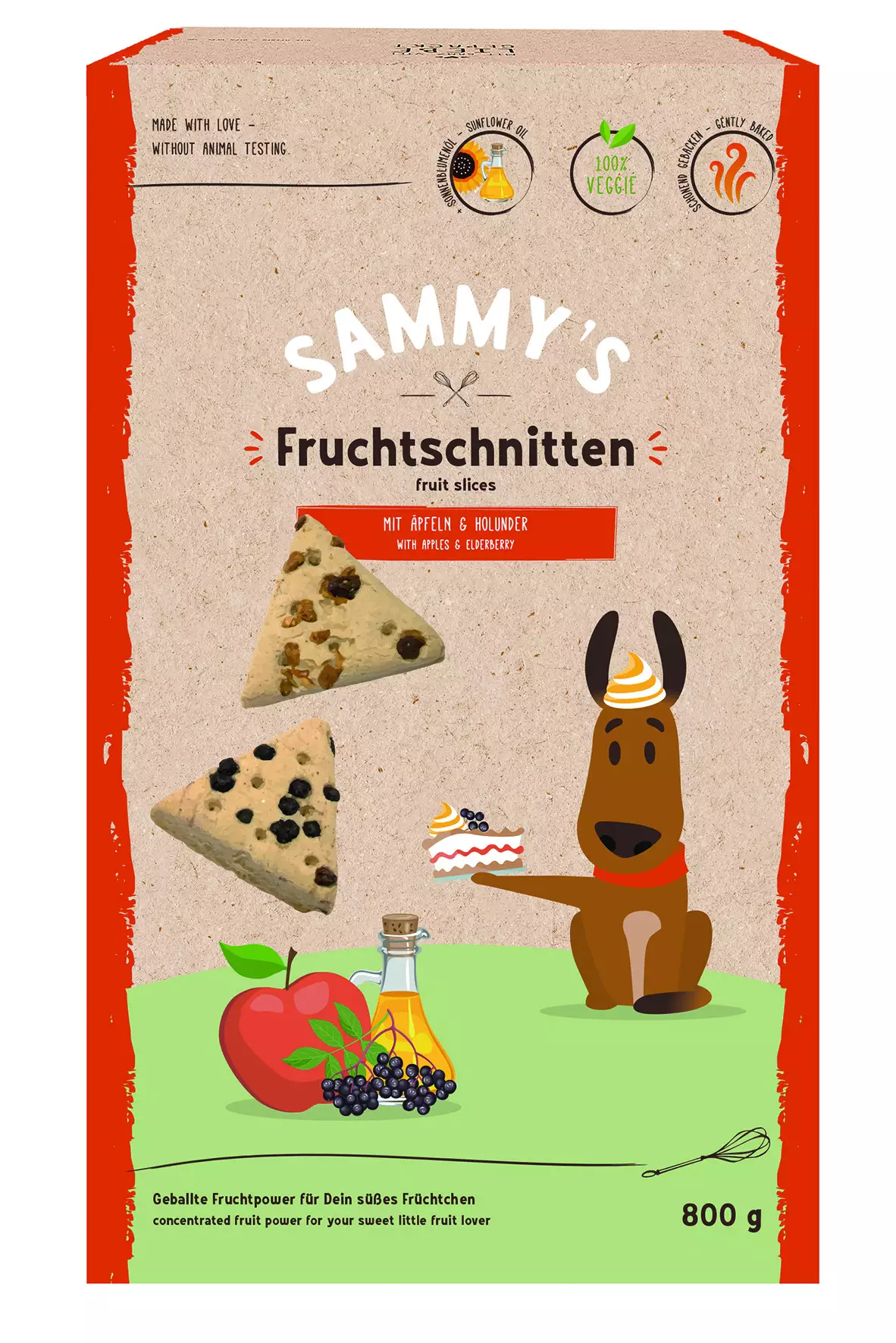 Sammys Fruchtschnitten 800 g Sammys Fruchtschnitten 800 g