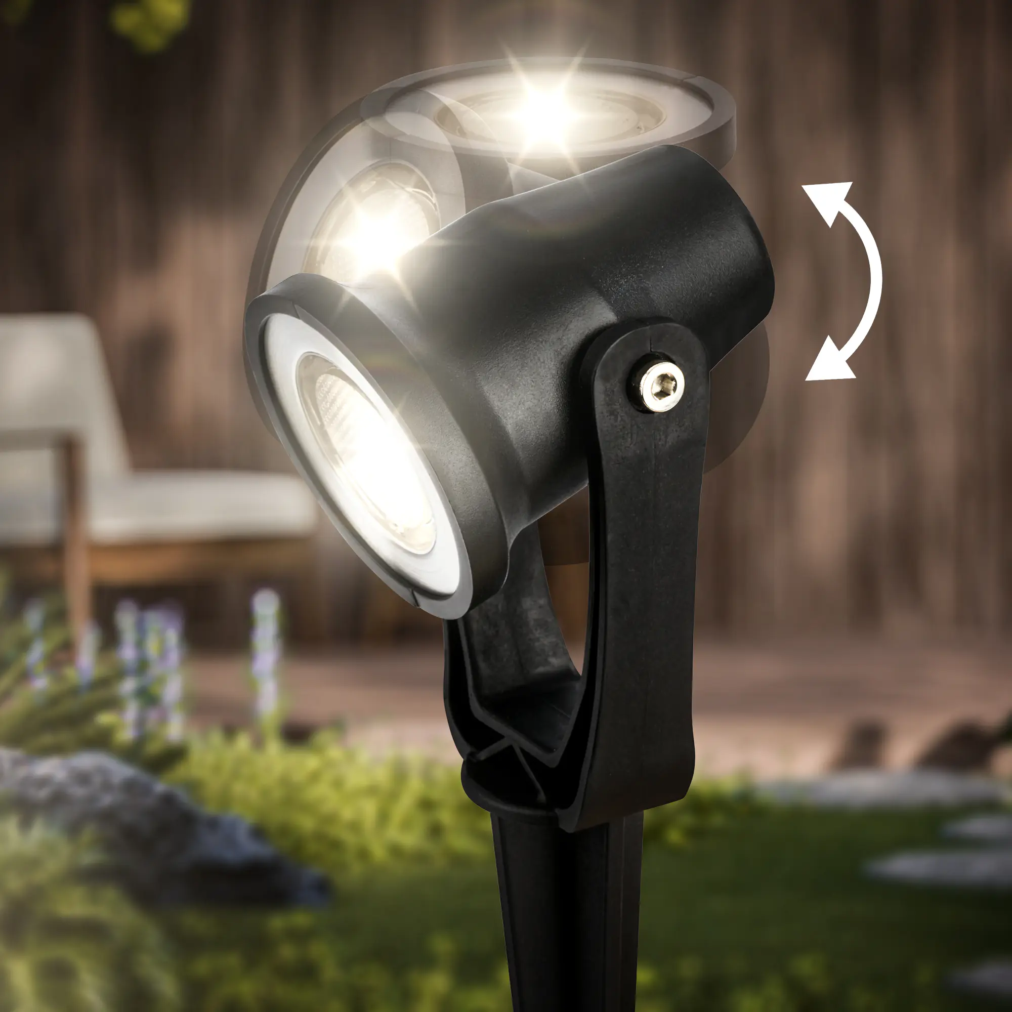 Briloner LED Wegeleuchte Lilis Connect to Shine 3er Erweiterungsset 3x1W warmweiß Briloner LED Wegeleuchte Lilis Connect to Shine 3er Erweiterungsset 3x1W warmweiß