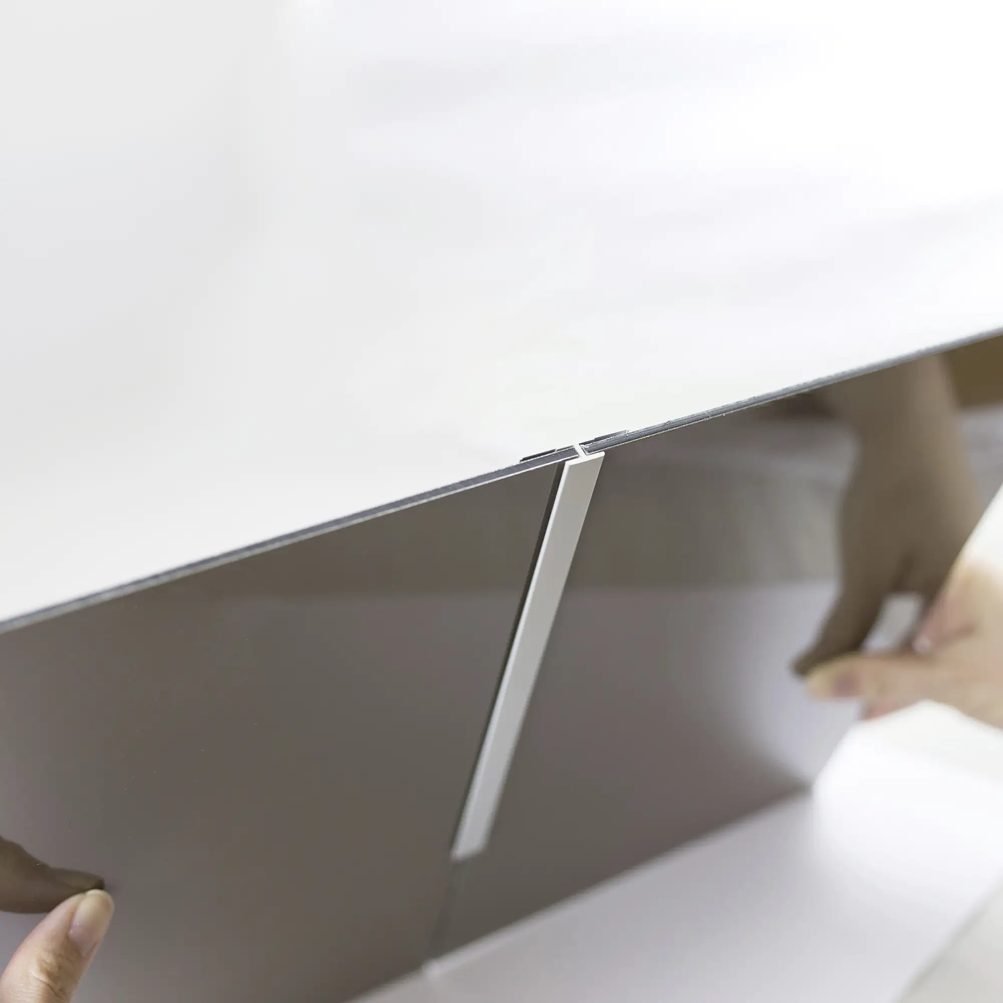 4062963223274_2562448 Breuer Verbindungsprofil 3,3x0,7x210 cm, Anthrazitgrau