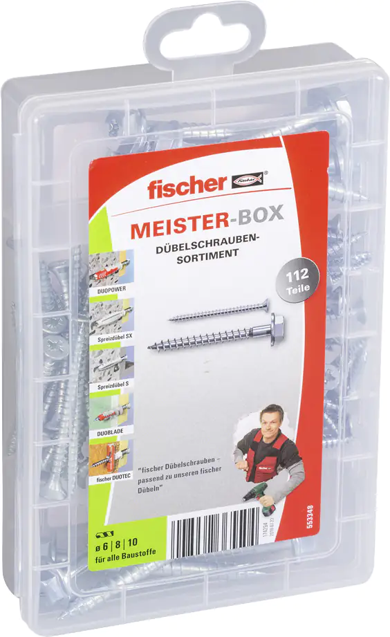4048962365504 Fischer Meister-Box Dübelschrauben